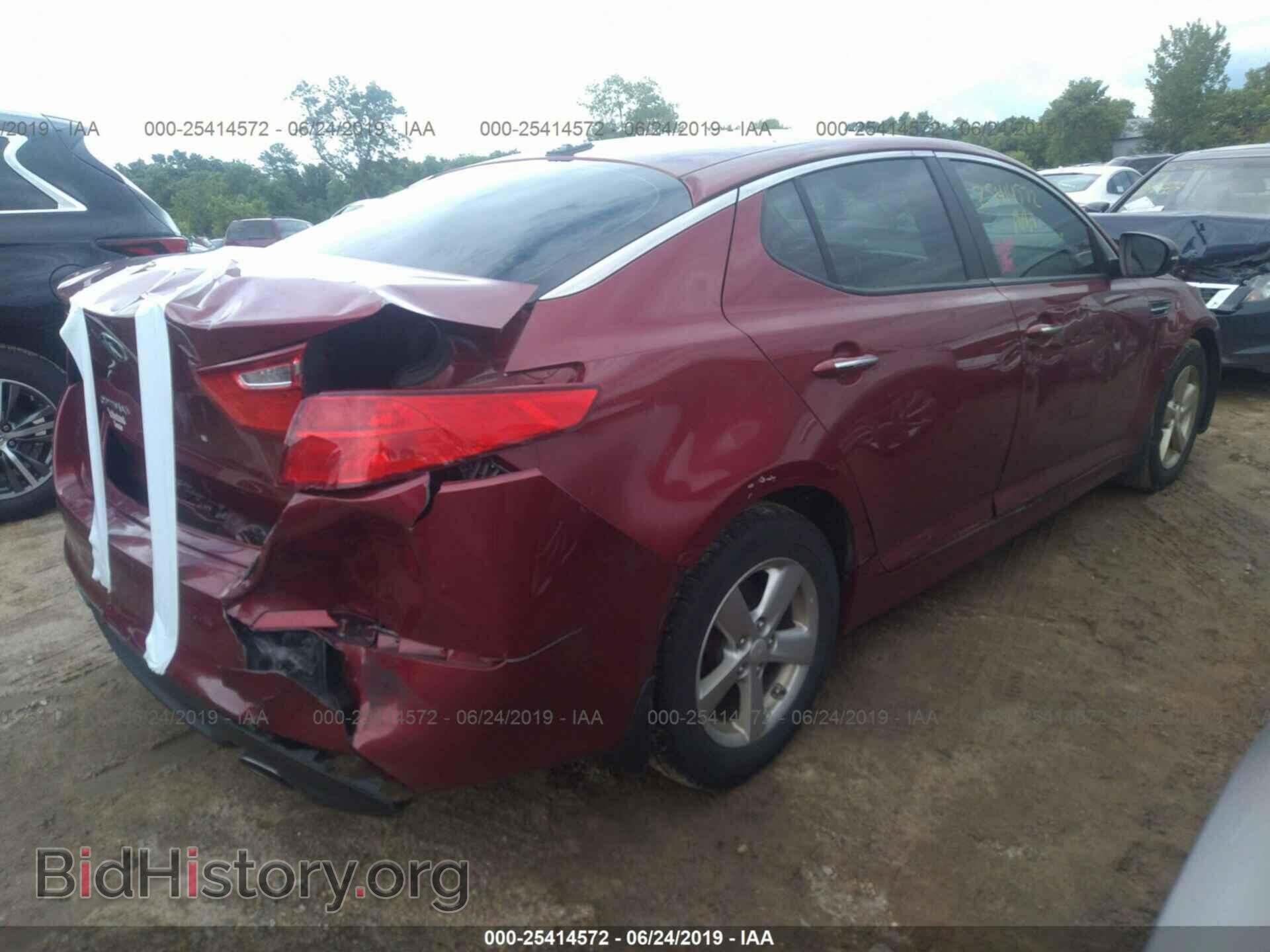 2014 KIA OPTIMA - VIN: 5XXGM4A78EG324583 - Фото 4