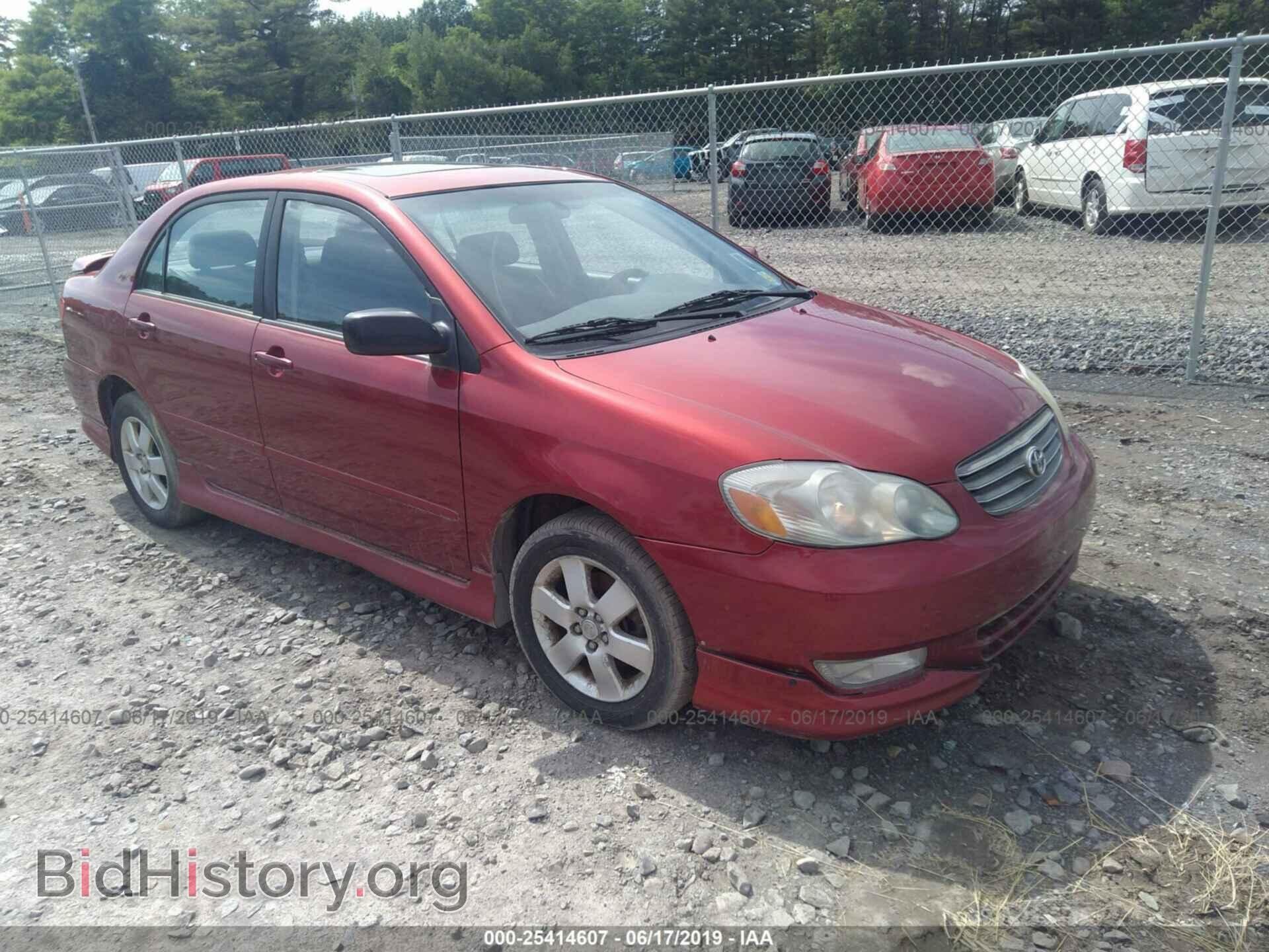 Photo 2T1BR32E73C012052 - TOYOTA COROLLA 2003