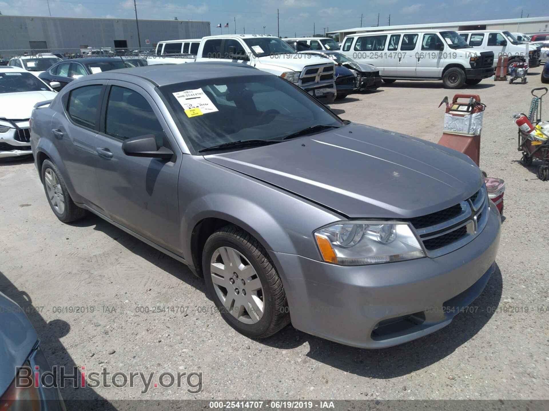 Photo 1C3CDZAB0EN125648 - DODGE AVENGER 2014