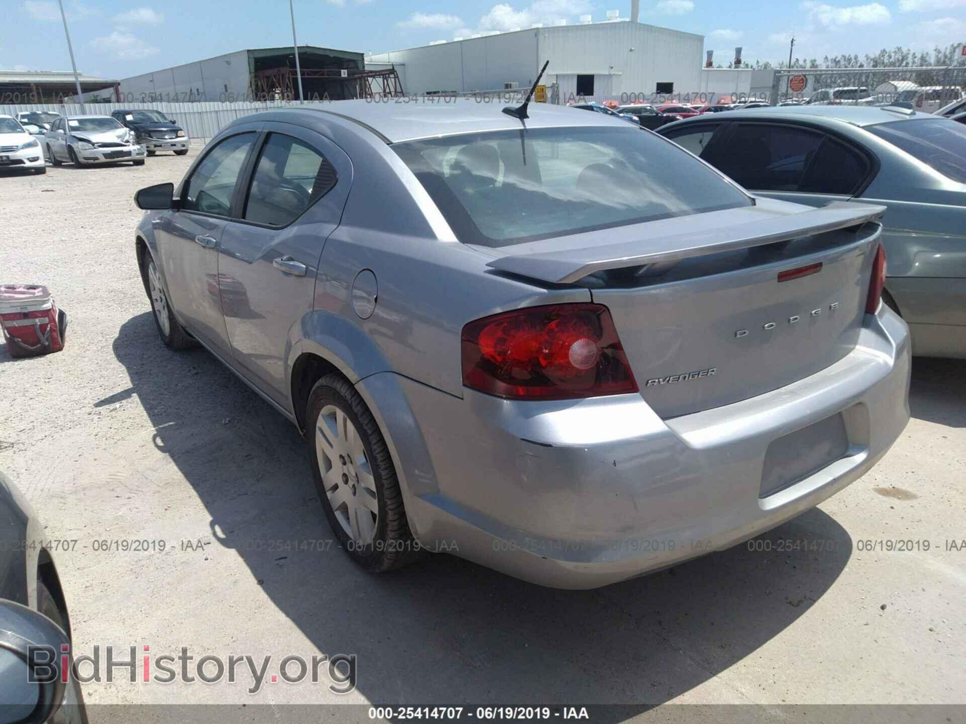 2014 DODGE AVENGER - VIN: 1C3CDZAB0EN125648 - Photo 3