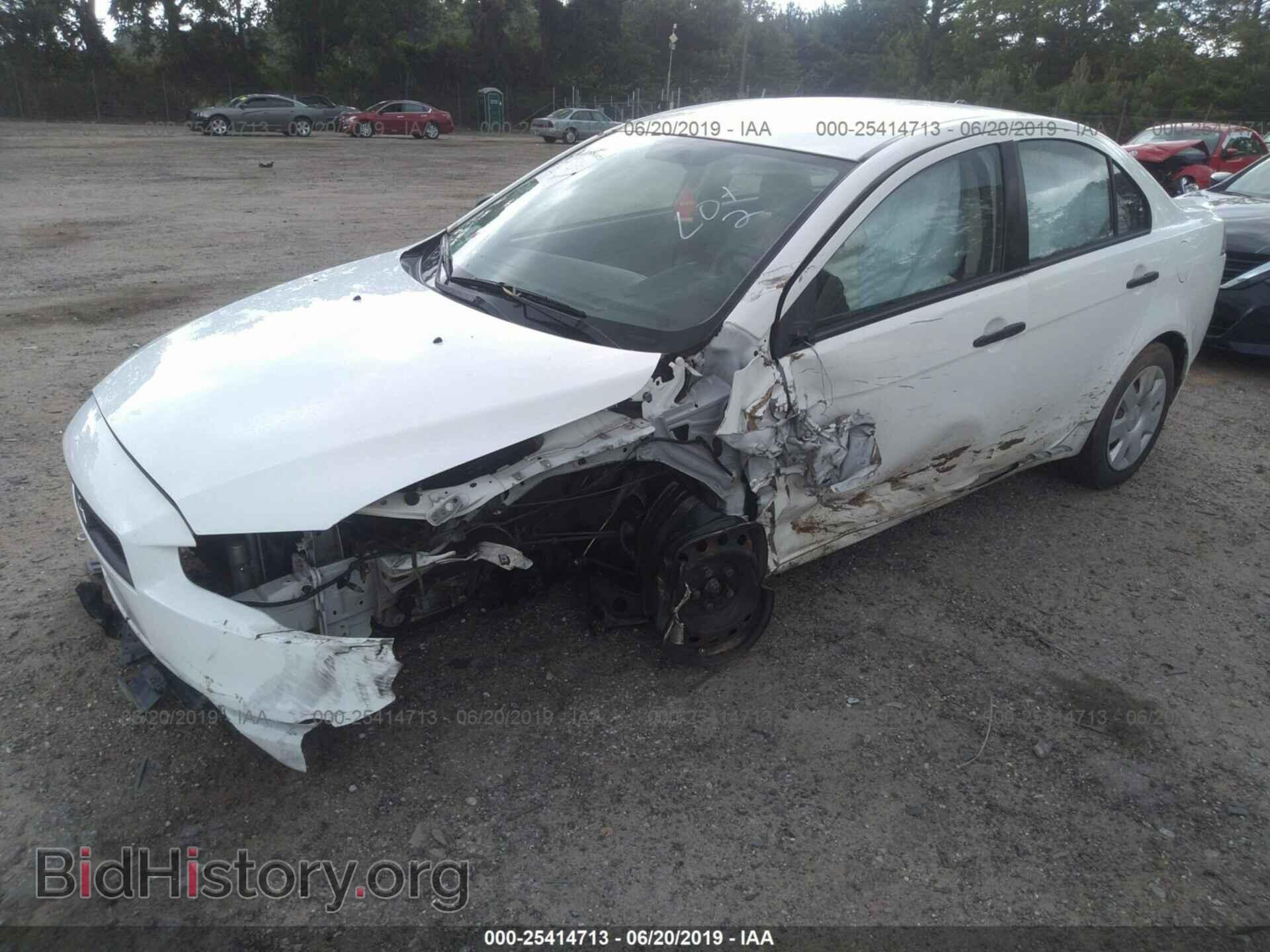 2010 MITSUBISHI LANCER - VIN: JA32U1FU3AU027473 - Фото 2