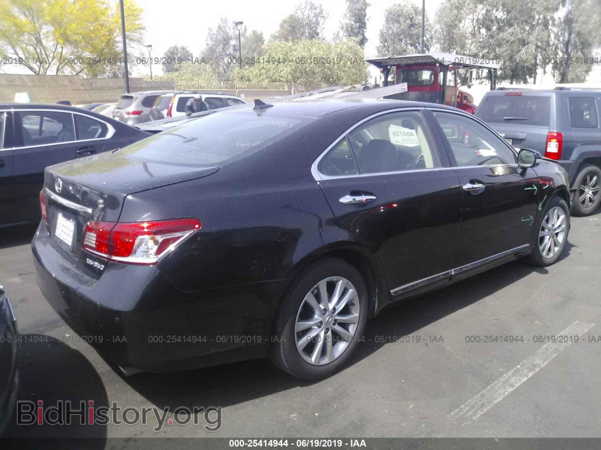 2012 LEXUS ES - VIN: JTHBK1EG9C2484000 - Фото 4