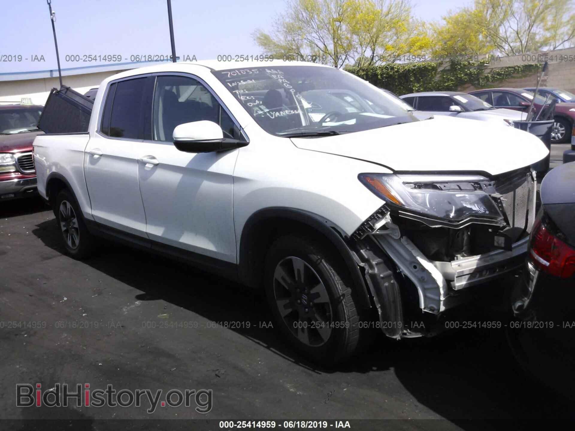Photo 5FPYK2F56HB004621 - HONDA RIDGELINE 2017
