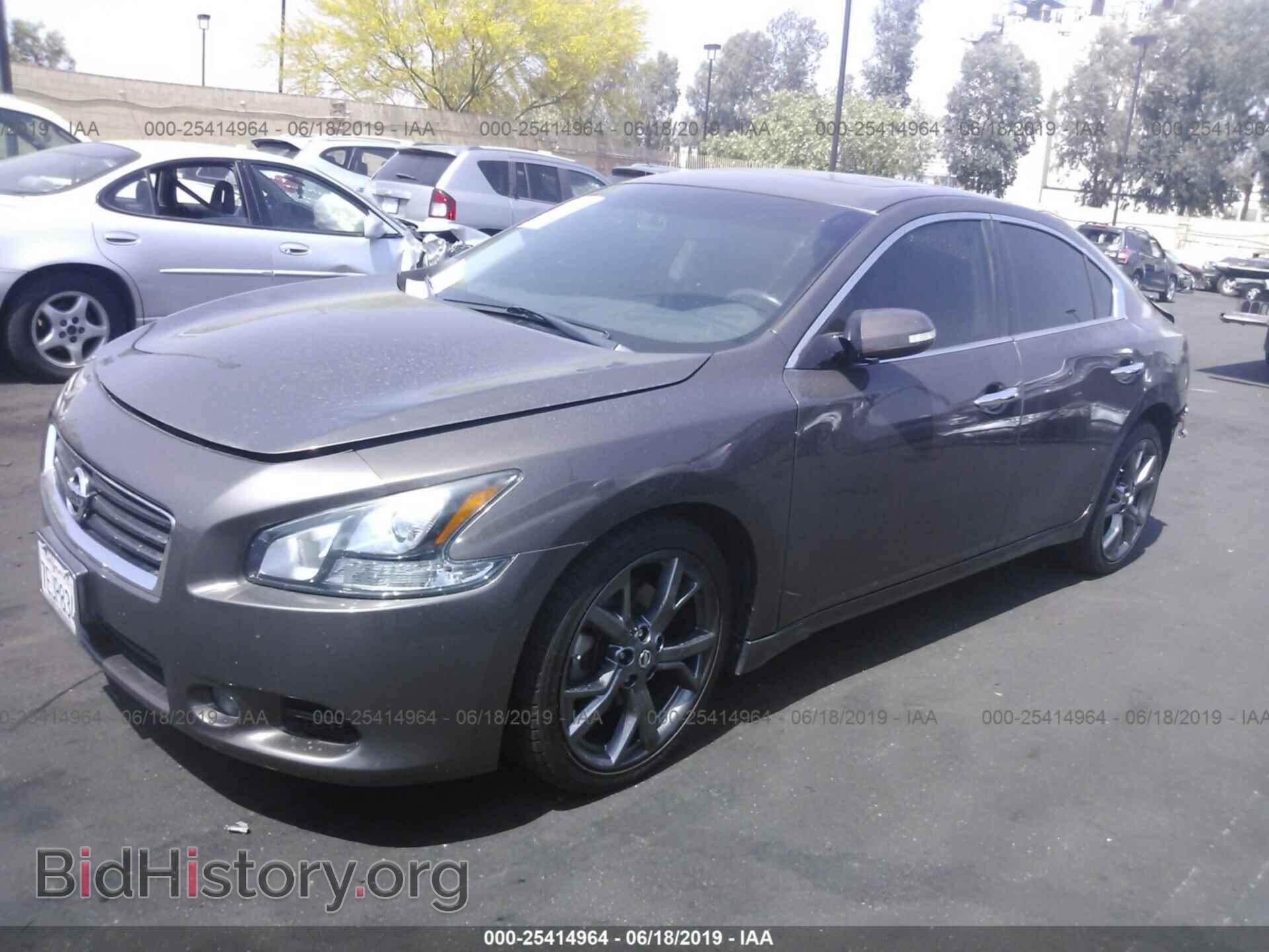 2014 NISSAN MAXIMA - VIN: 1N4AA5AP0EC448485 - Photo 2