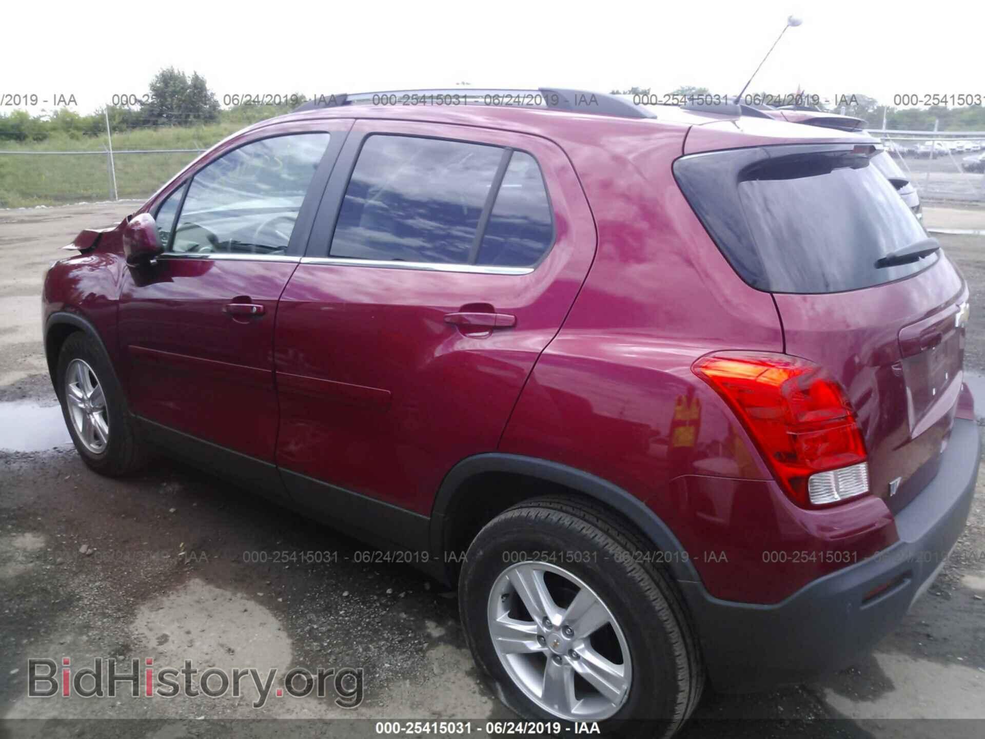 2015 CHEVROLET TRAX - VIN: KL7CJLSB3FB166324 - Фото 3