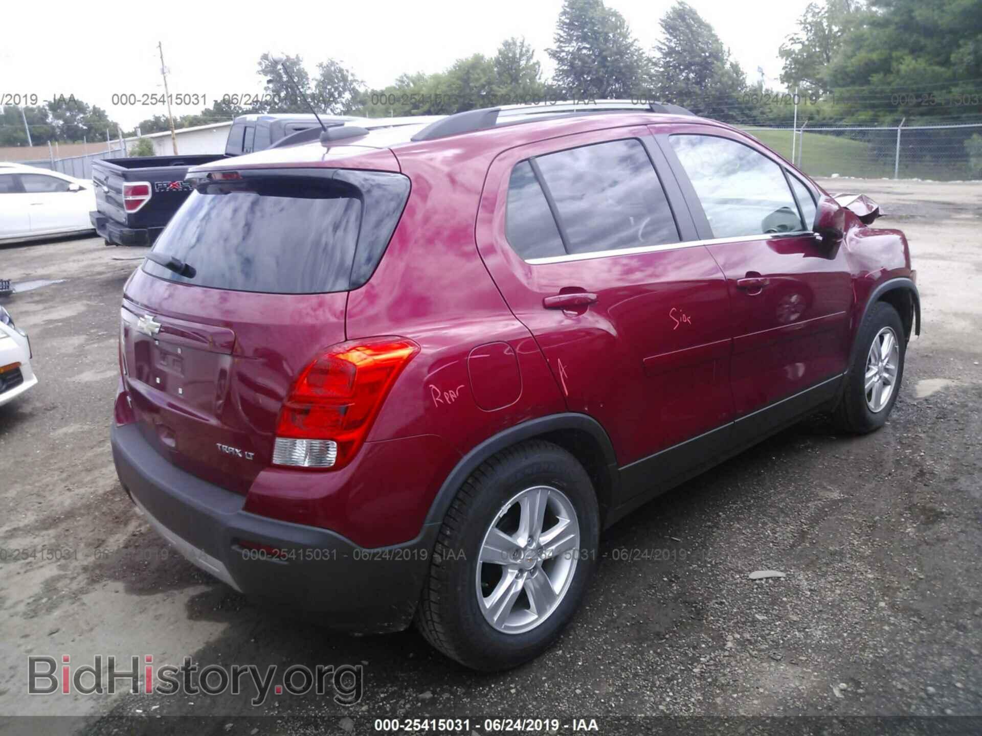 2015 CHEVROLET TRAX - VIN: KL7CJLSB3FB166324 - Фото 4