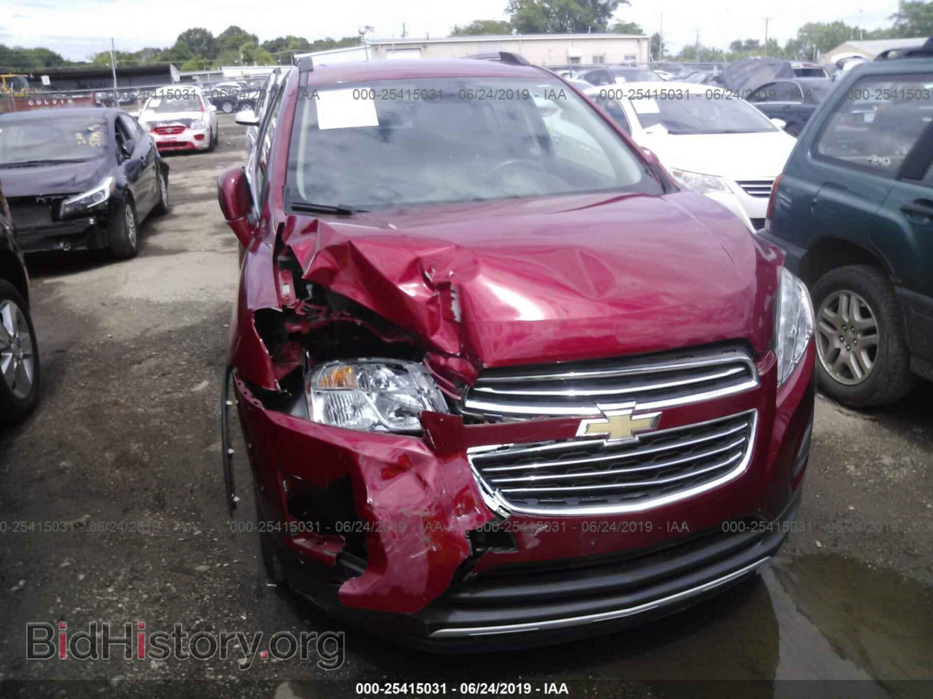 2015 CHEVROLET TRAX - VIN: KL7CJLSB3FB166324 - Фото 6