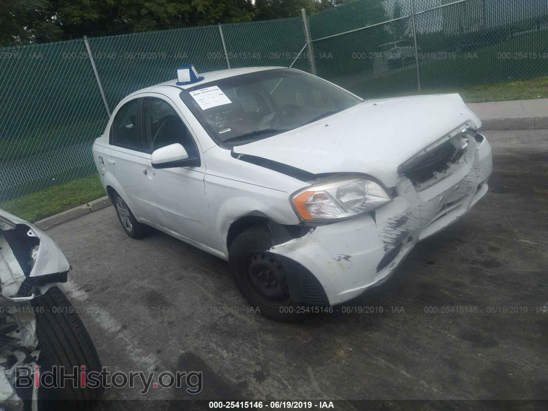 Photo KL1TD5DE6BB176456 - CHEVROLET AVEO 2011