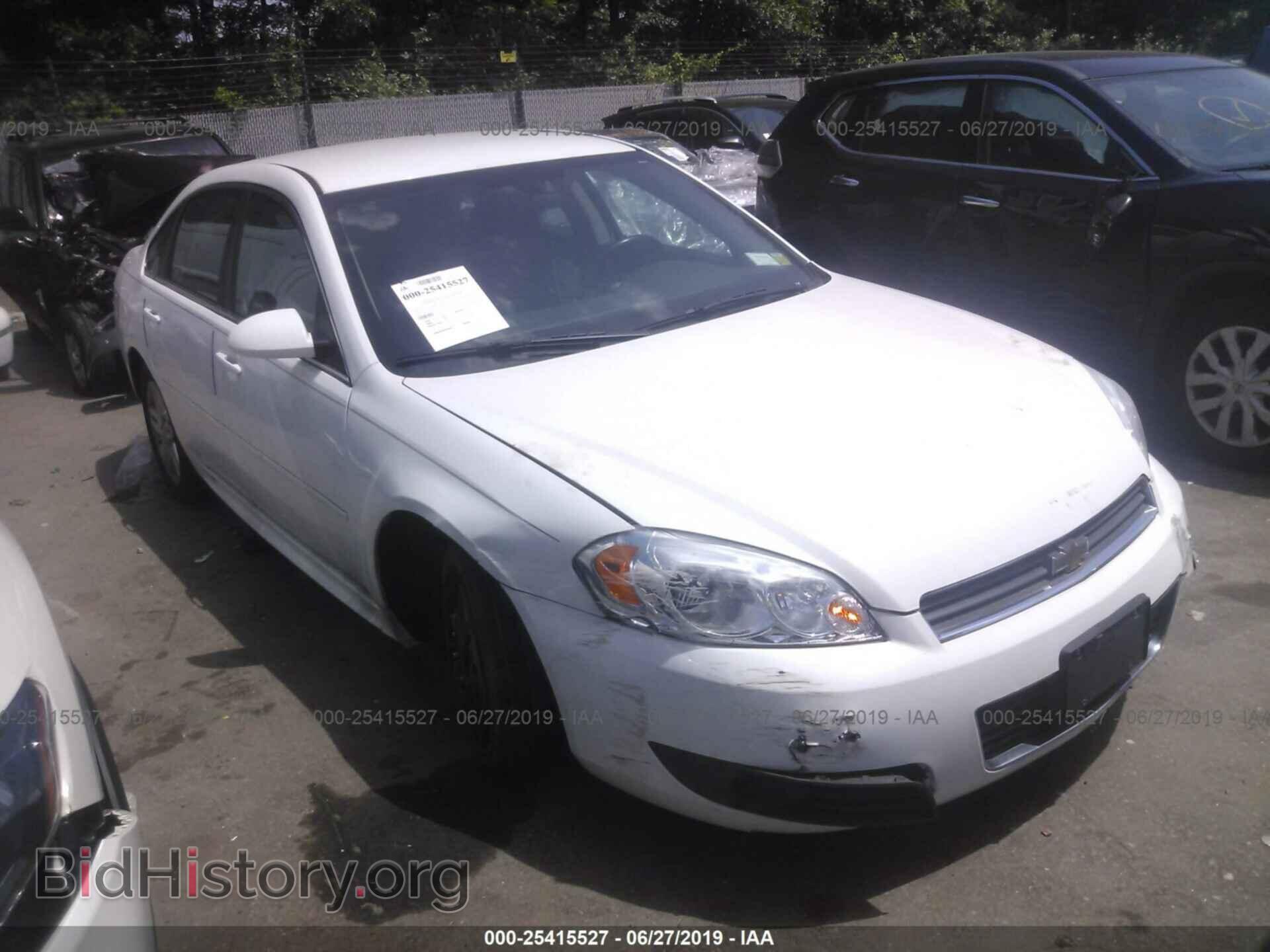 Фотография 2G1WG5EK2B1284356 - CHEVROLET IMPALA 2011