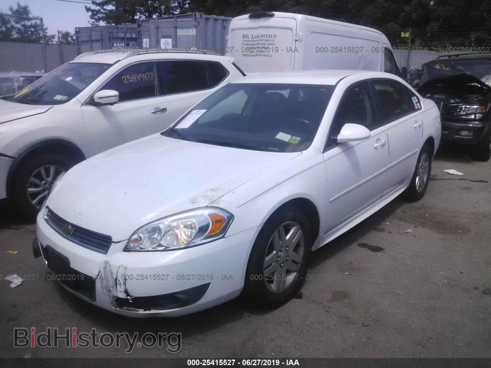 2011 CHEVROLET IMPALA - VIN: 2G1WG5EK2B1284356 - Фото 2