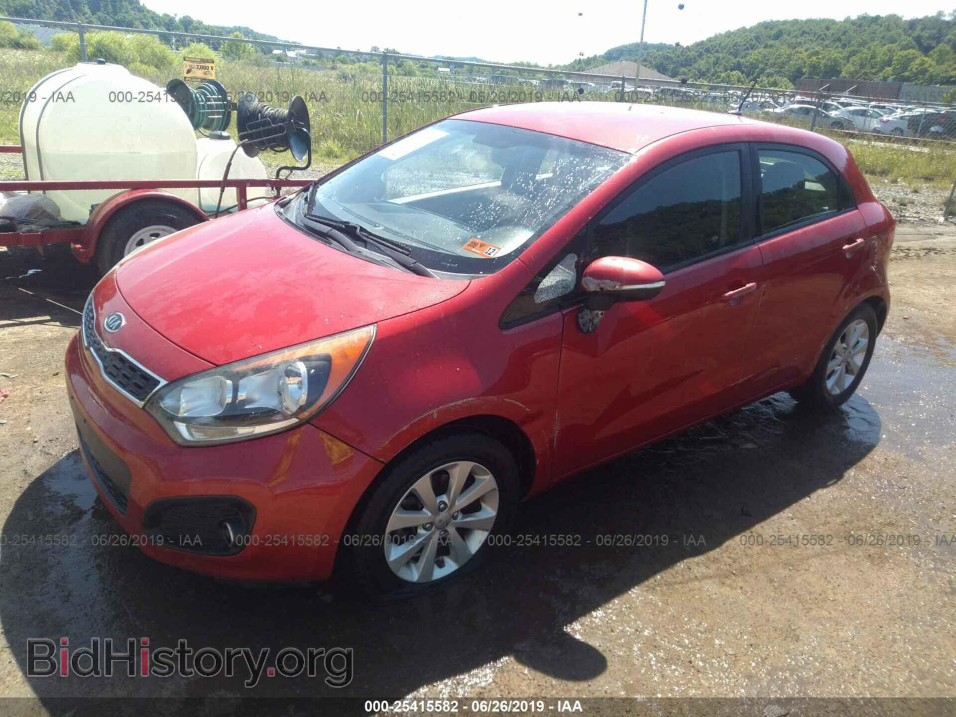 2012 KIA RIO - VIN: KNADN5A31C6032432 - Photo 2
