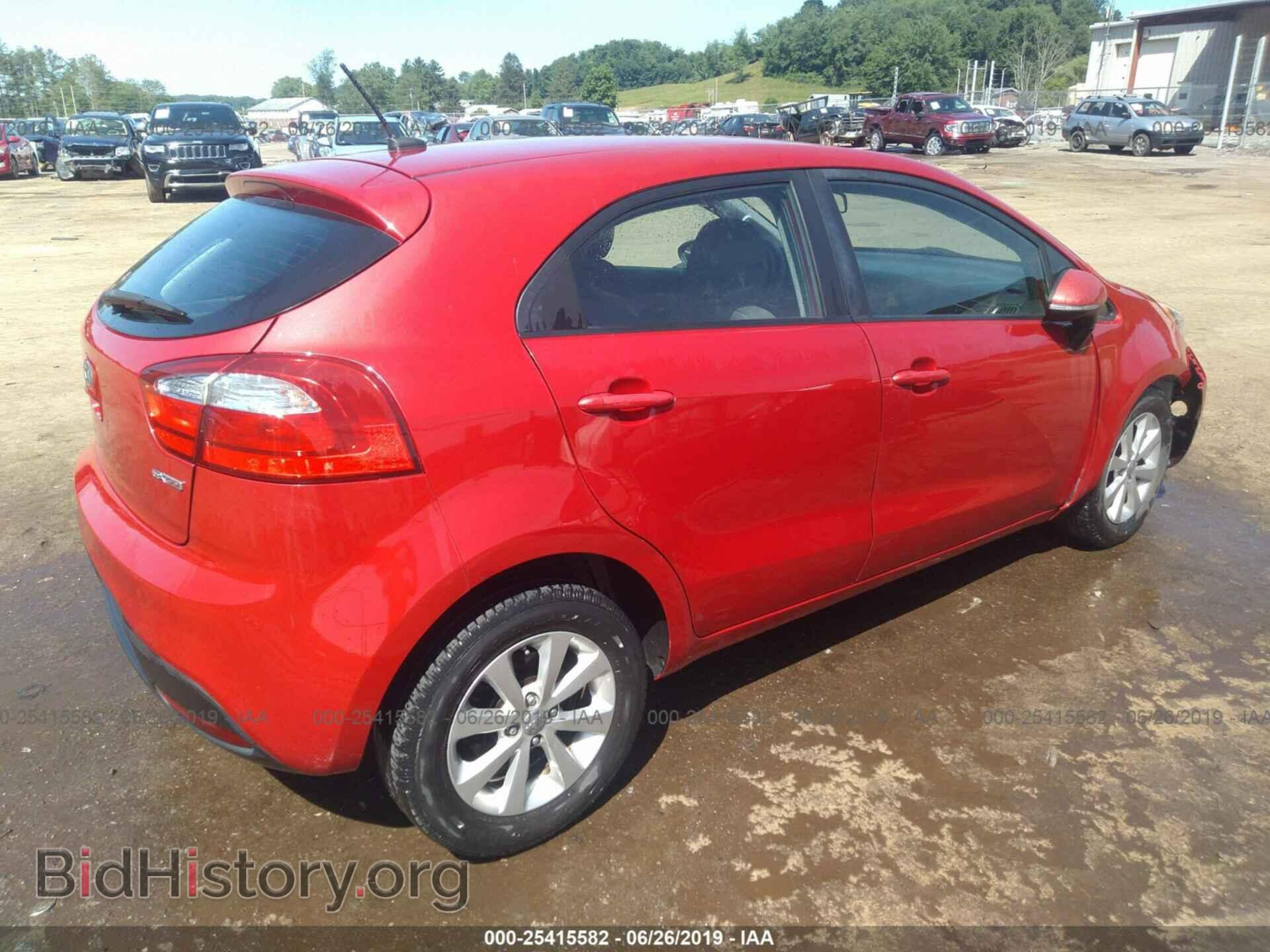 2012 KIA RIO - VIN: KNADN5A31C6032432 - Photo 4