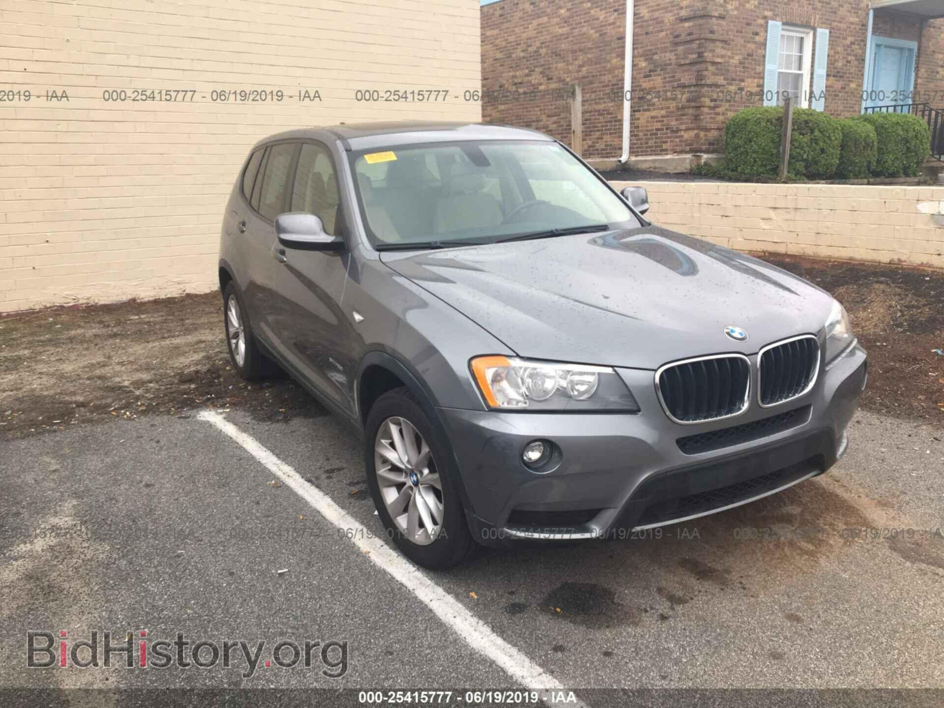 Фотография 5UXWX9C54D0A12385 - BMW X3 2013