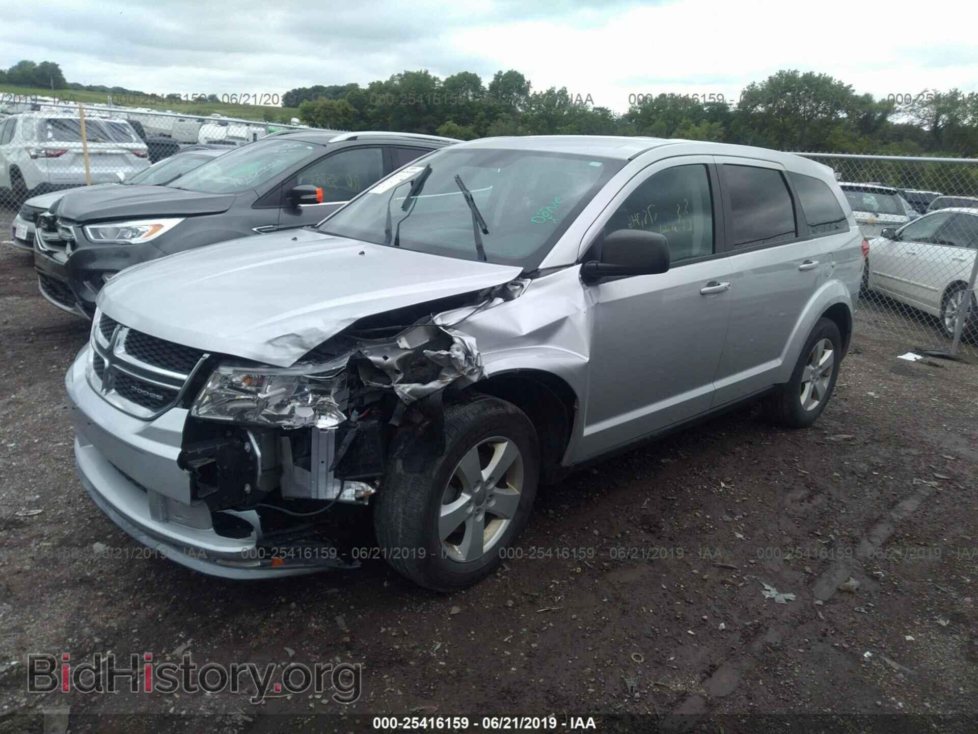 2012 DODGE JOURNEY - VIN: 3C4PDCAB7CT154958 - Фото 2