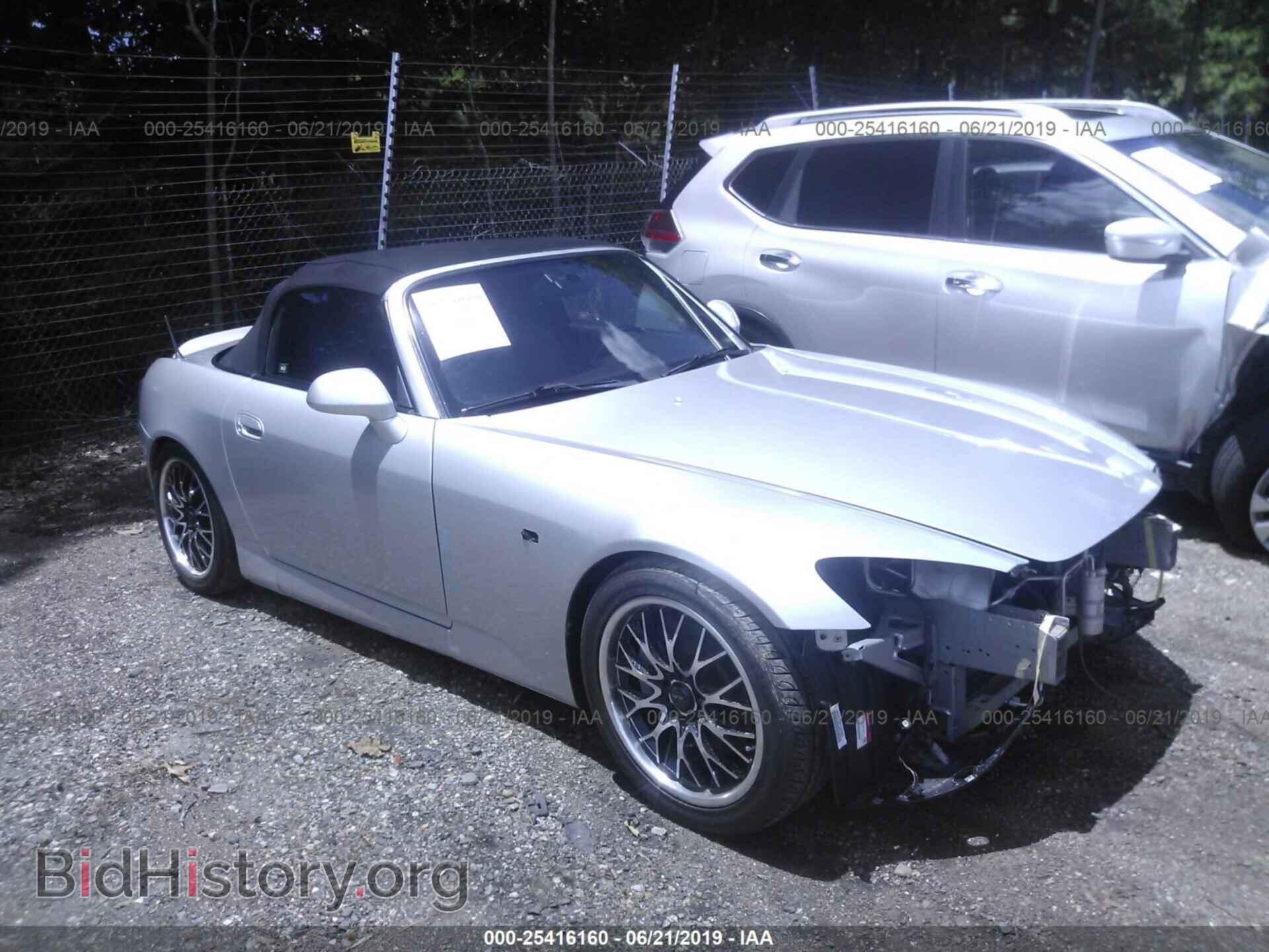 Фотография JHMAP11452T007291 - HONDA S2000 2002