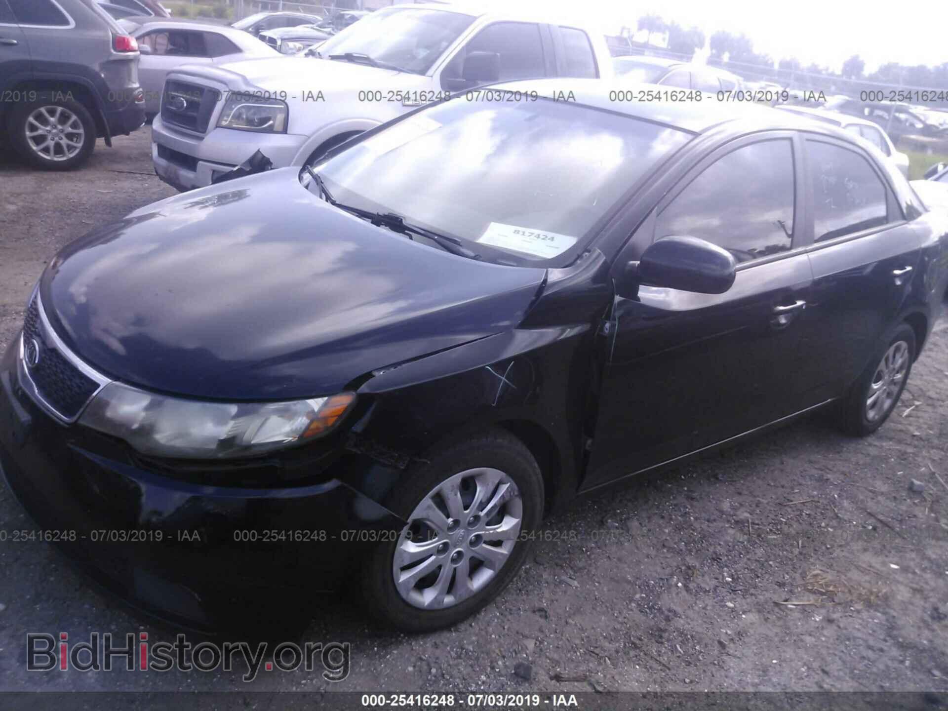 2012 KIA FORTE - VIN: KNAFT4A29C5582192 - Фото 2