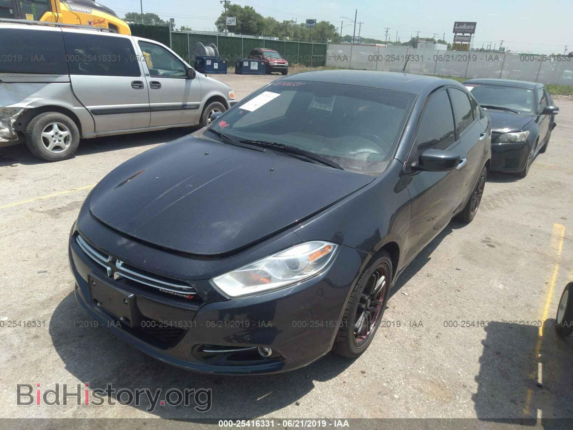 2013 DODGE DART - VIN: 1C3CDFCH1DD308447 - Фото 2