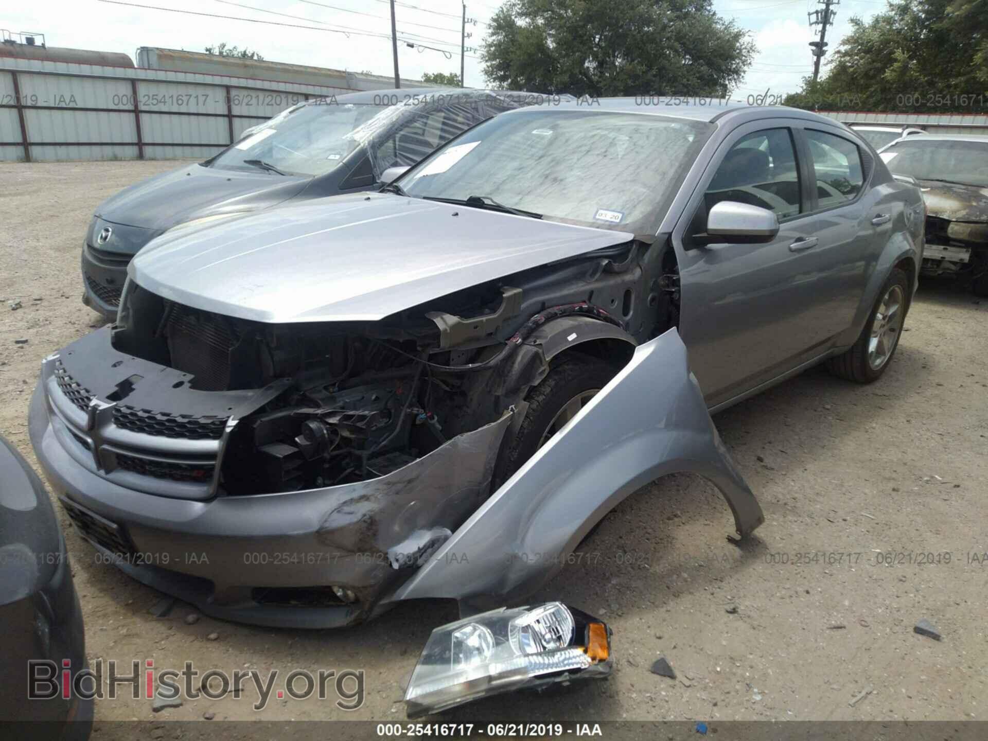 2013 DODGE AVENGER - VIN: 1C3CDZCB1DN582514 - Photo 2