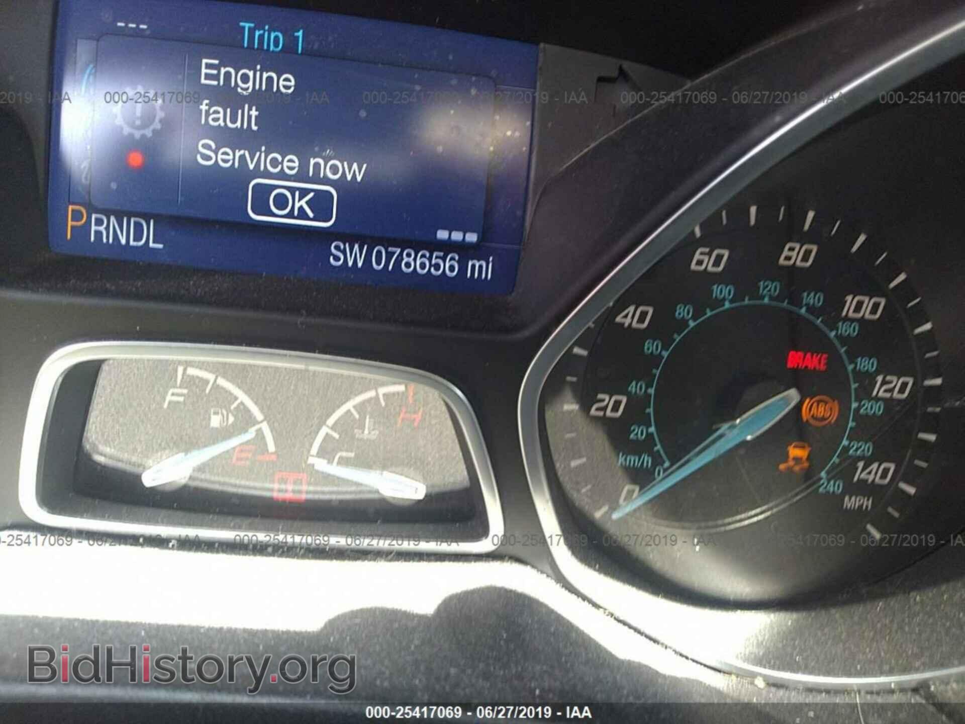 2014 FORD FOCUS - VIN: 1FADP3K29EL265136 - Фото 7