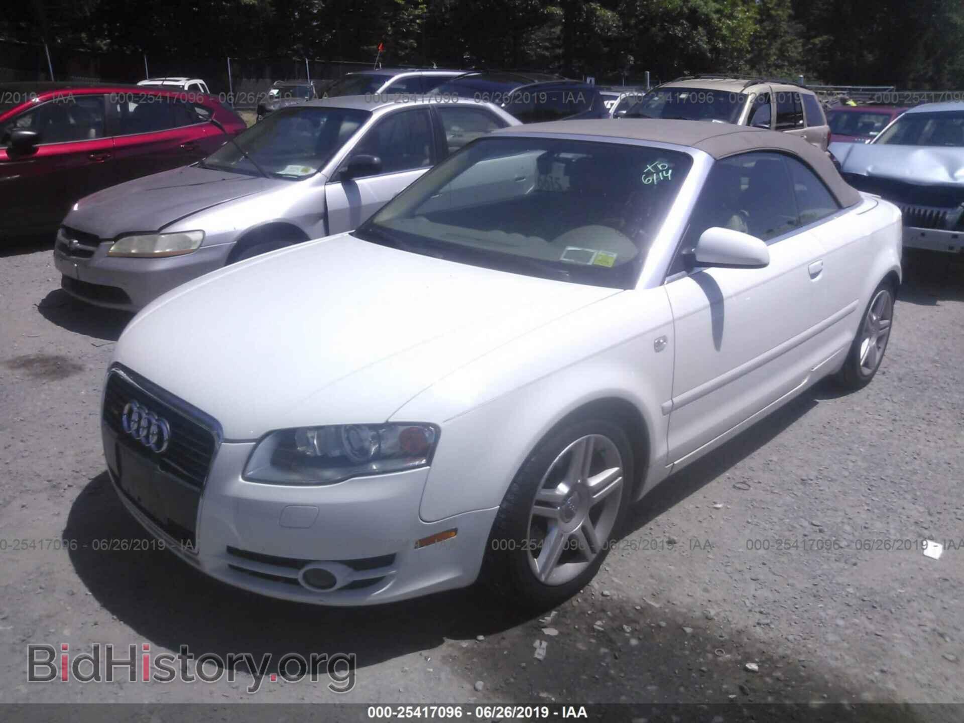2007 AUDI A4 - VIN: WAUDF48H17K031111 - Фото 2