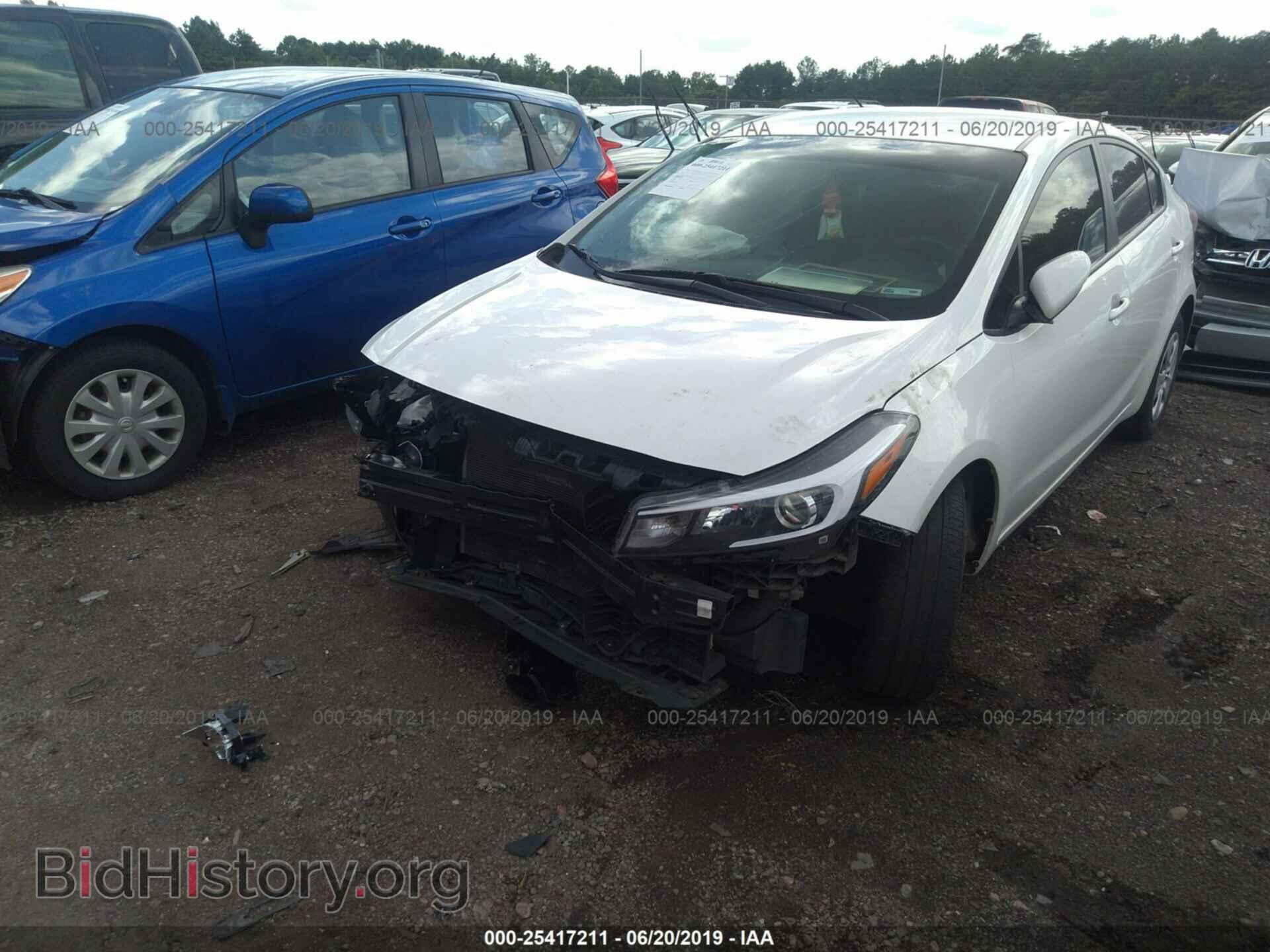 2017 KIA FORTE - VIN: 3KPFK4A74HE027261 - Фото 2
