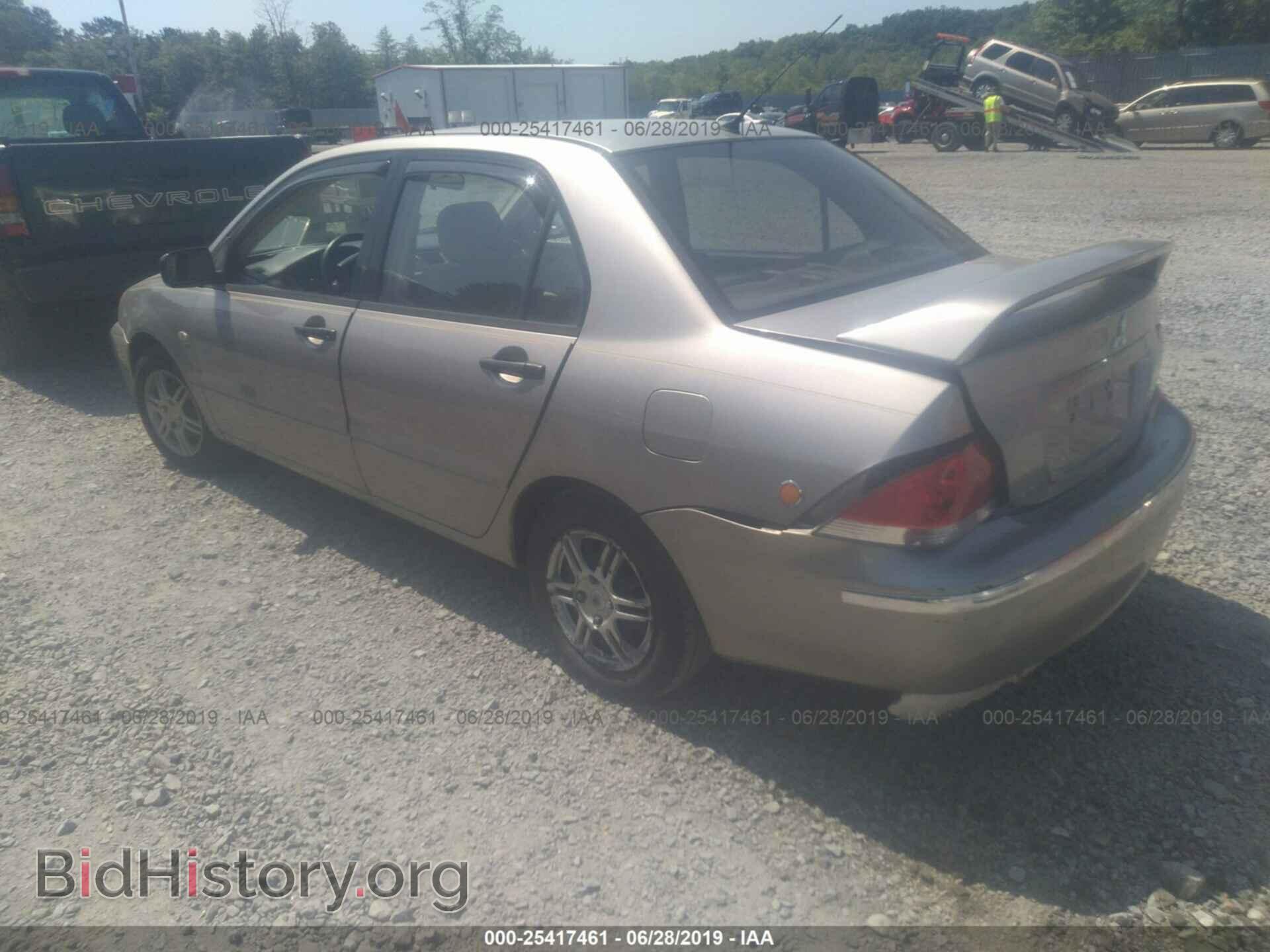 2004 MITSUBISHI LANCER - VIN: JA3AJ26E84U062310 - Фото 3