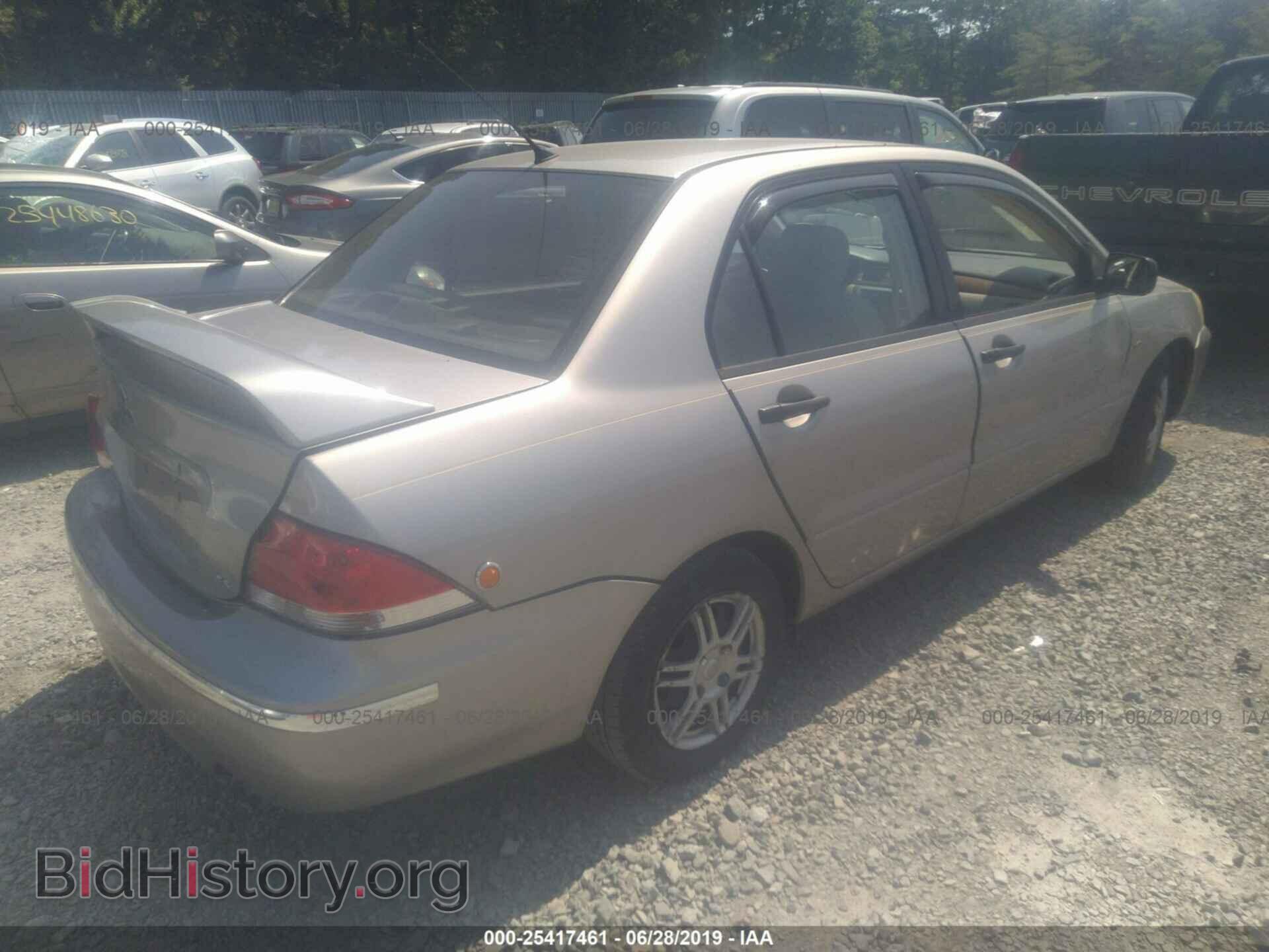2004 MITSUBISHI LANCER - VIN: JA3AJ26E84U062310 - Фото 4
