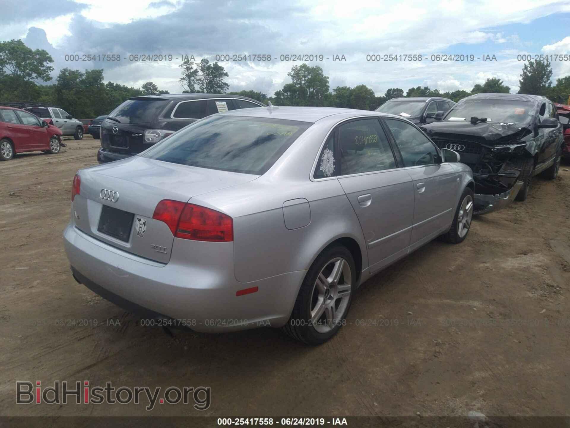 2007 AUDI A4 - VIN: WAUDF78E47A138330 - Фото 4