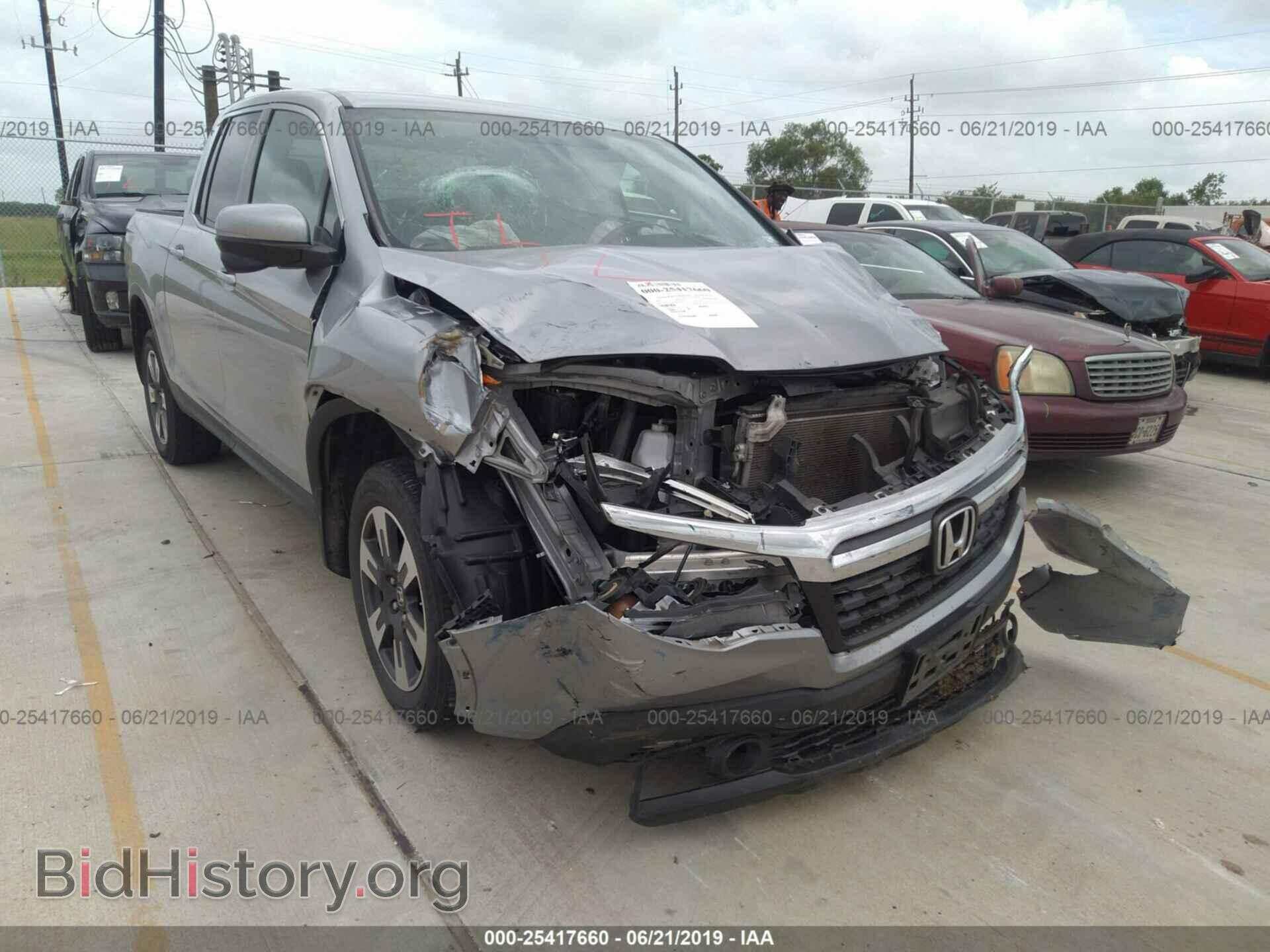 Photo 5FPYK3F64HB020377 - HONDA RIDGELINE 2017