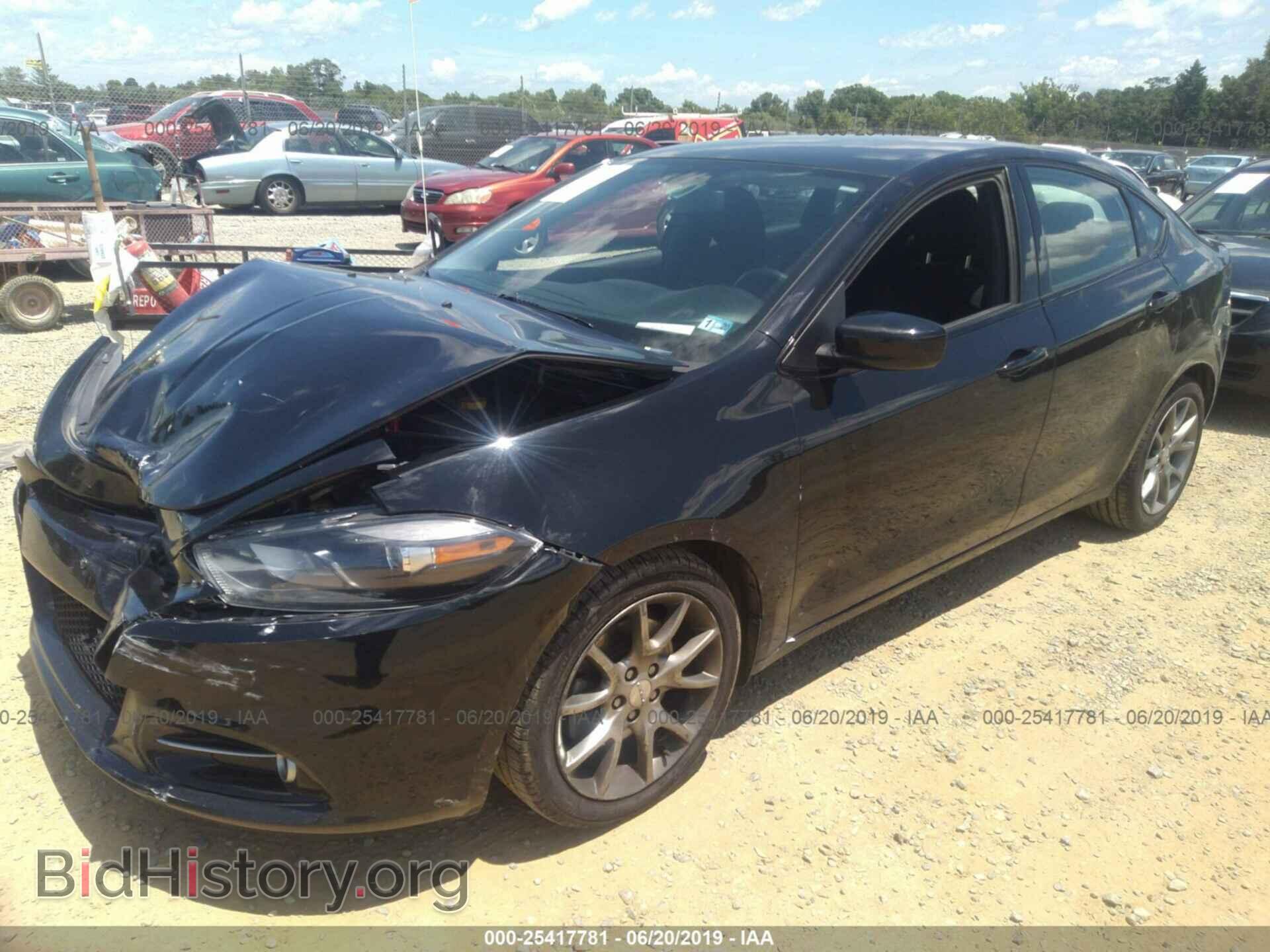 2013 DODGE DART - VIN: 1C3CDFBA0DD343534 - Фото 2