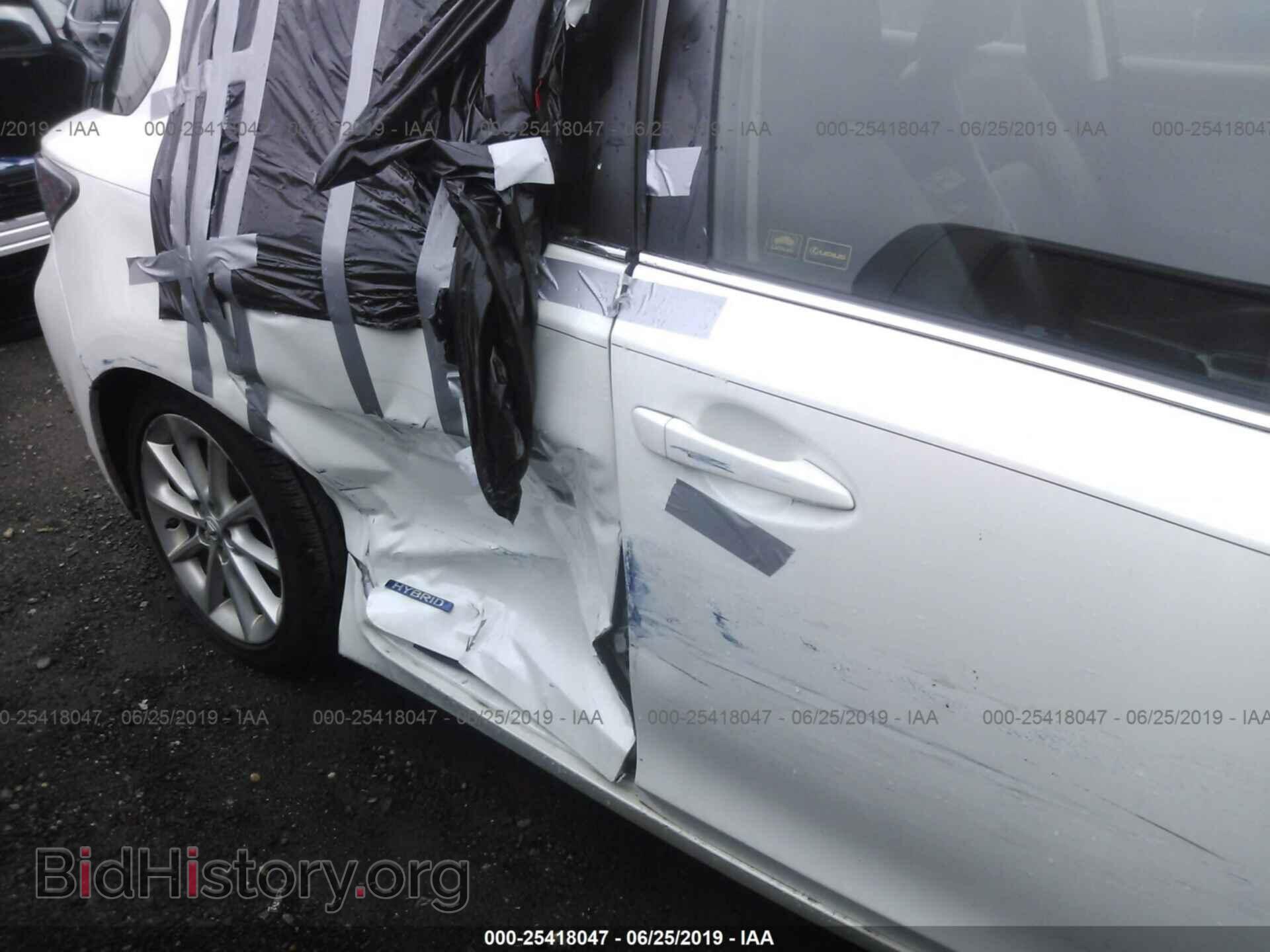 2011 LEXUS CT - VIN: JTHKD5BH0B2033714 - Фото 6