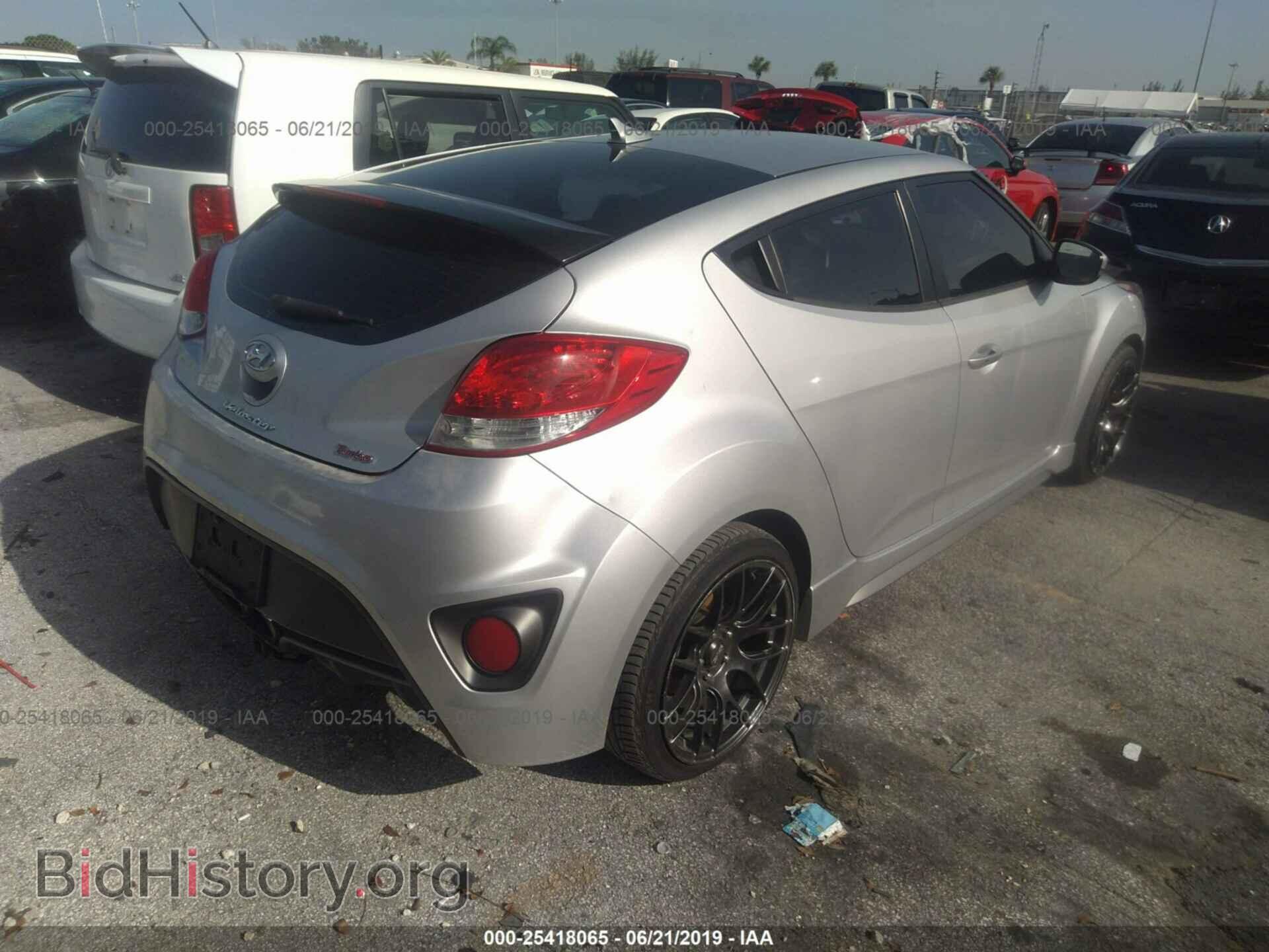 2013 HYUNDAI VELOSTER - VIN: KMHTC6AE7DU100401 - Фото 4