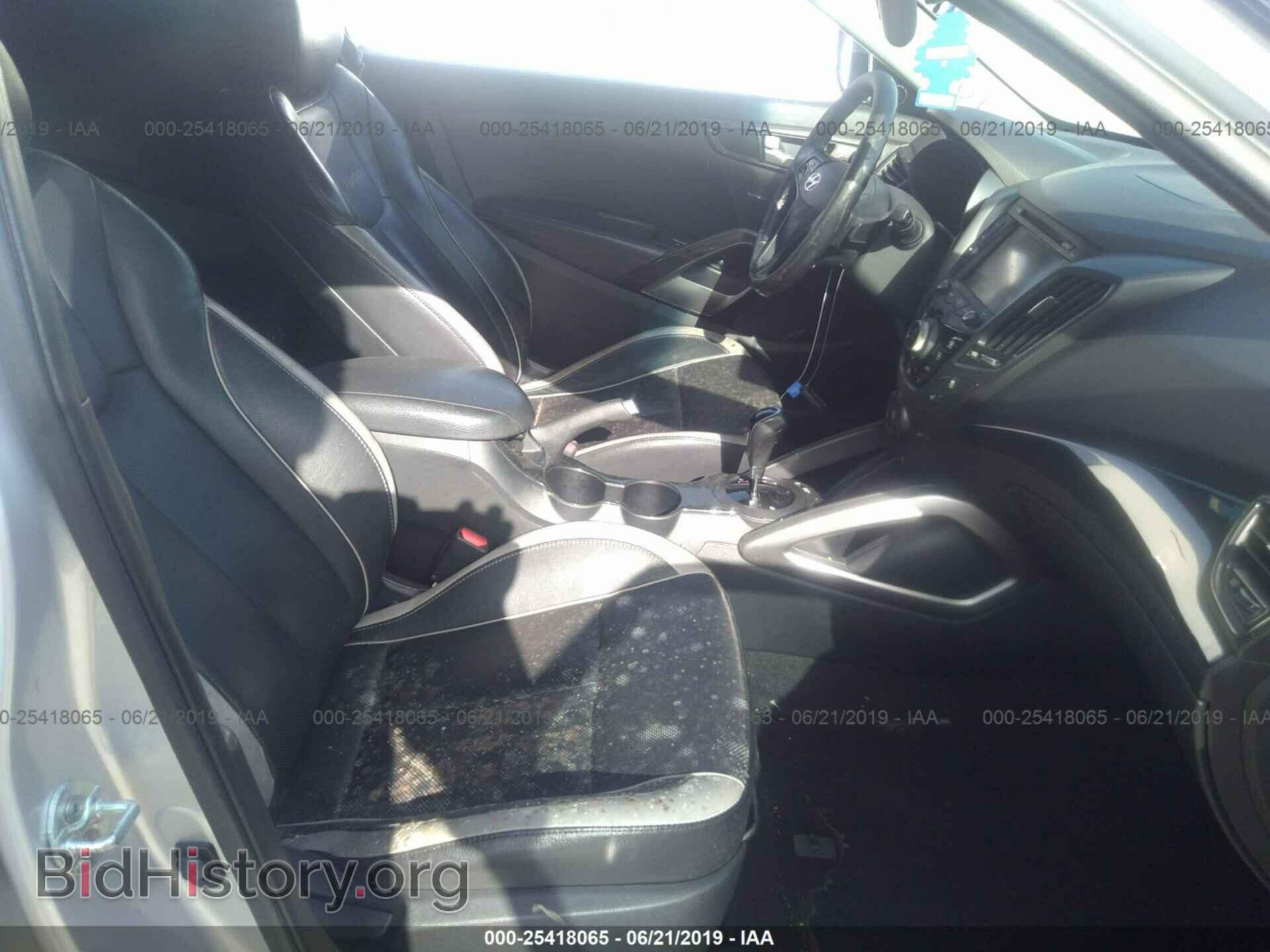 2013 HYUNDAI VELOSTER - VIN: KMHTC6AE7DU100401 - Фото 5