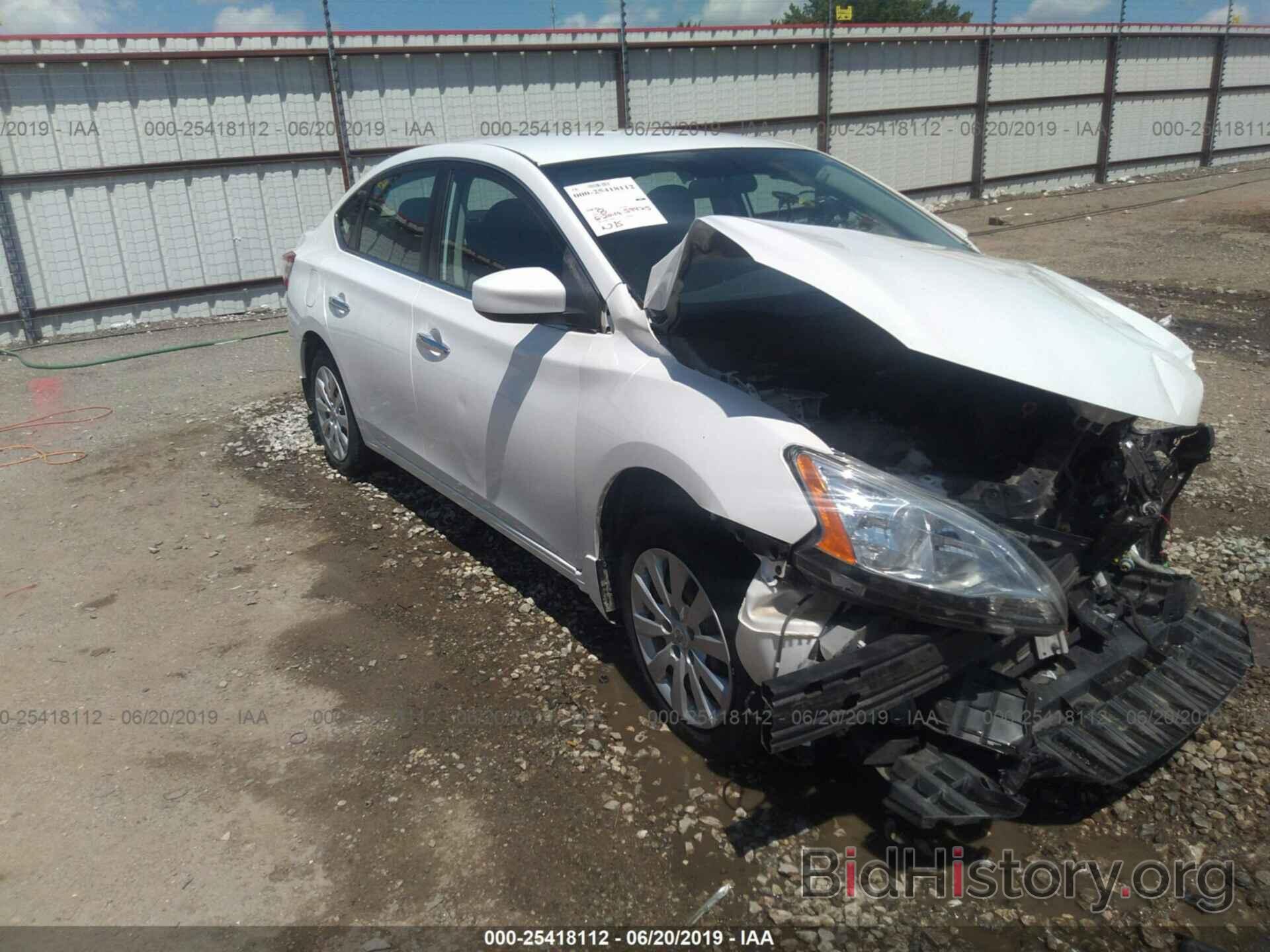 Photo 3N1AB7AP2FY222866 - NISSAN SENTRA 2015