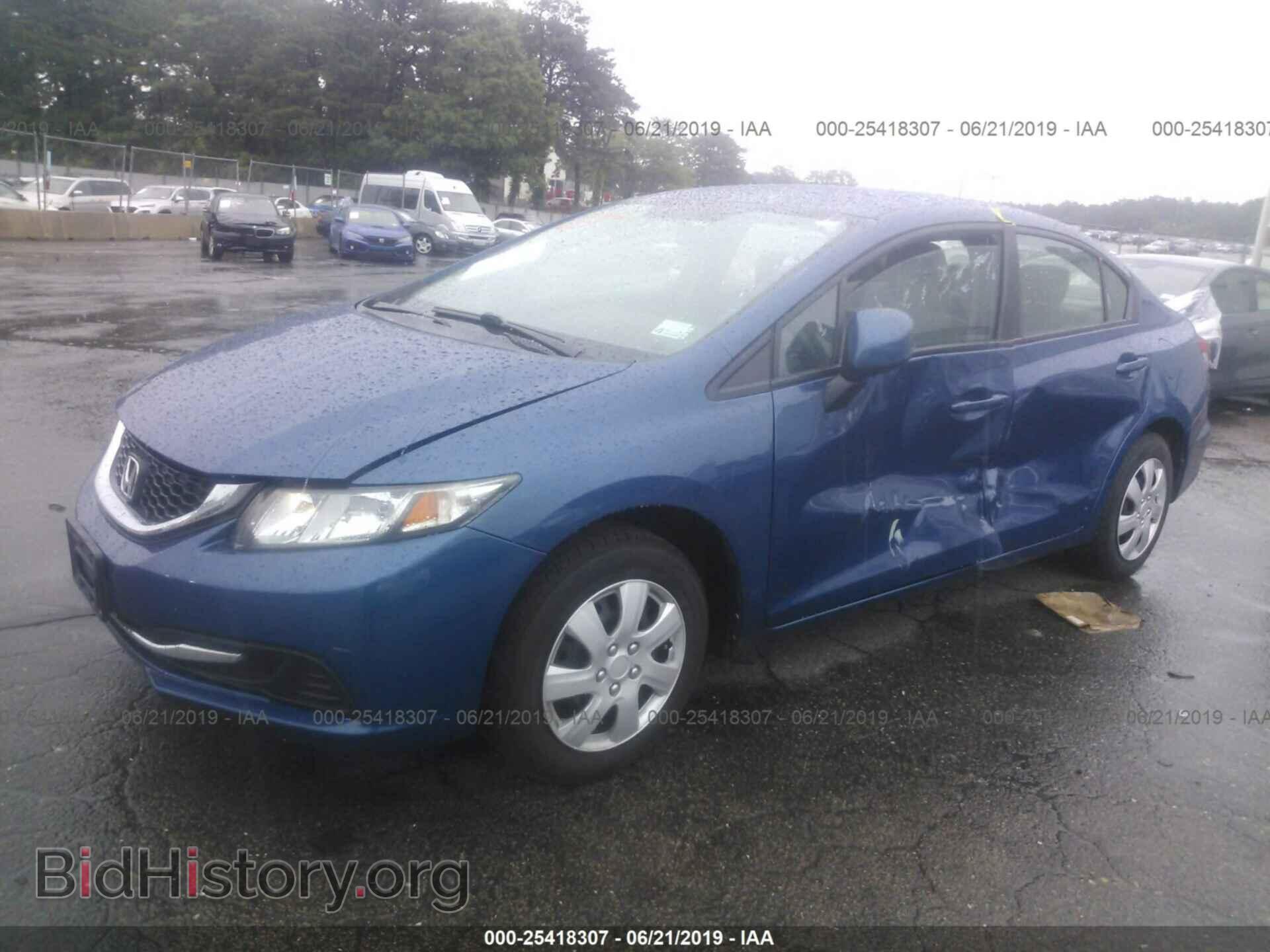 2013 HONDA CIVIC - VIN: 19XFB2F54DE219902 - Фото 2