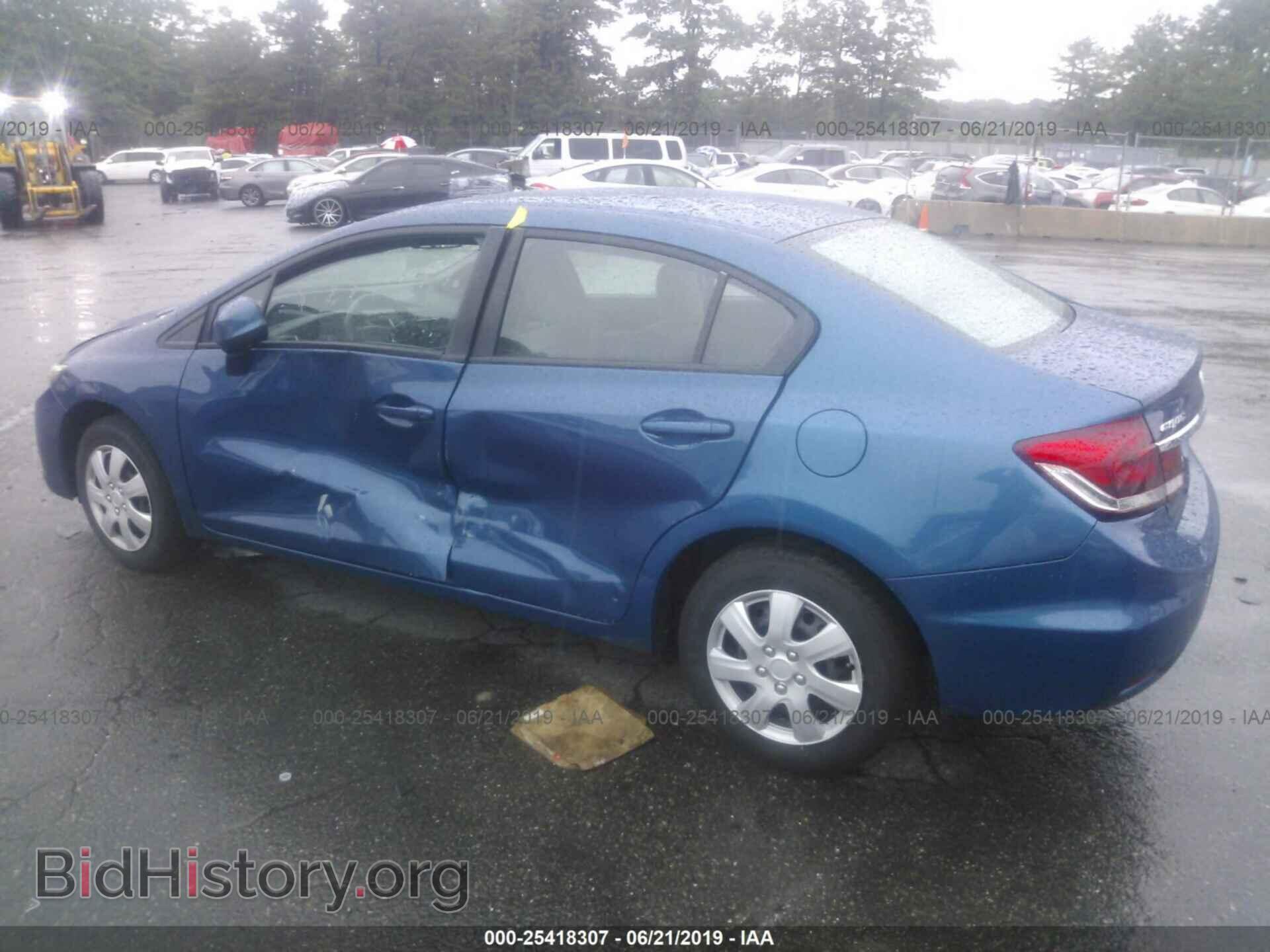2013 HONDA CIVIC - VIN: 19XFB2F54DE219902 - Фото 3