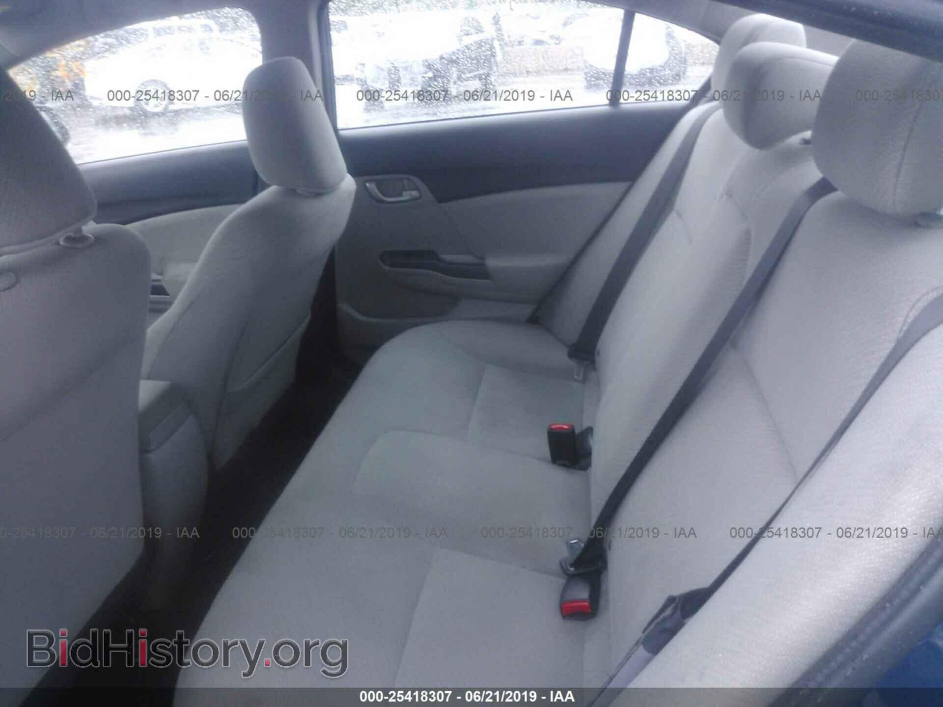 2013 HONDA CIVIC - VIN: 19XFB2F54DE219902 - Фото 8