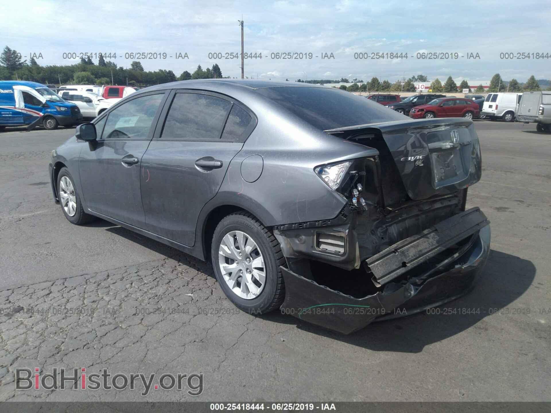 2012 HONDA CIVIC - VIN: 19XFB2F58CE106839 - Фото 3