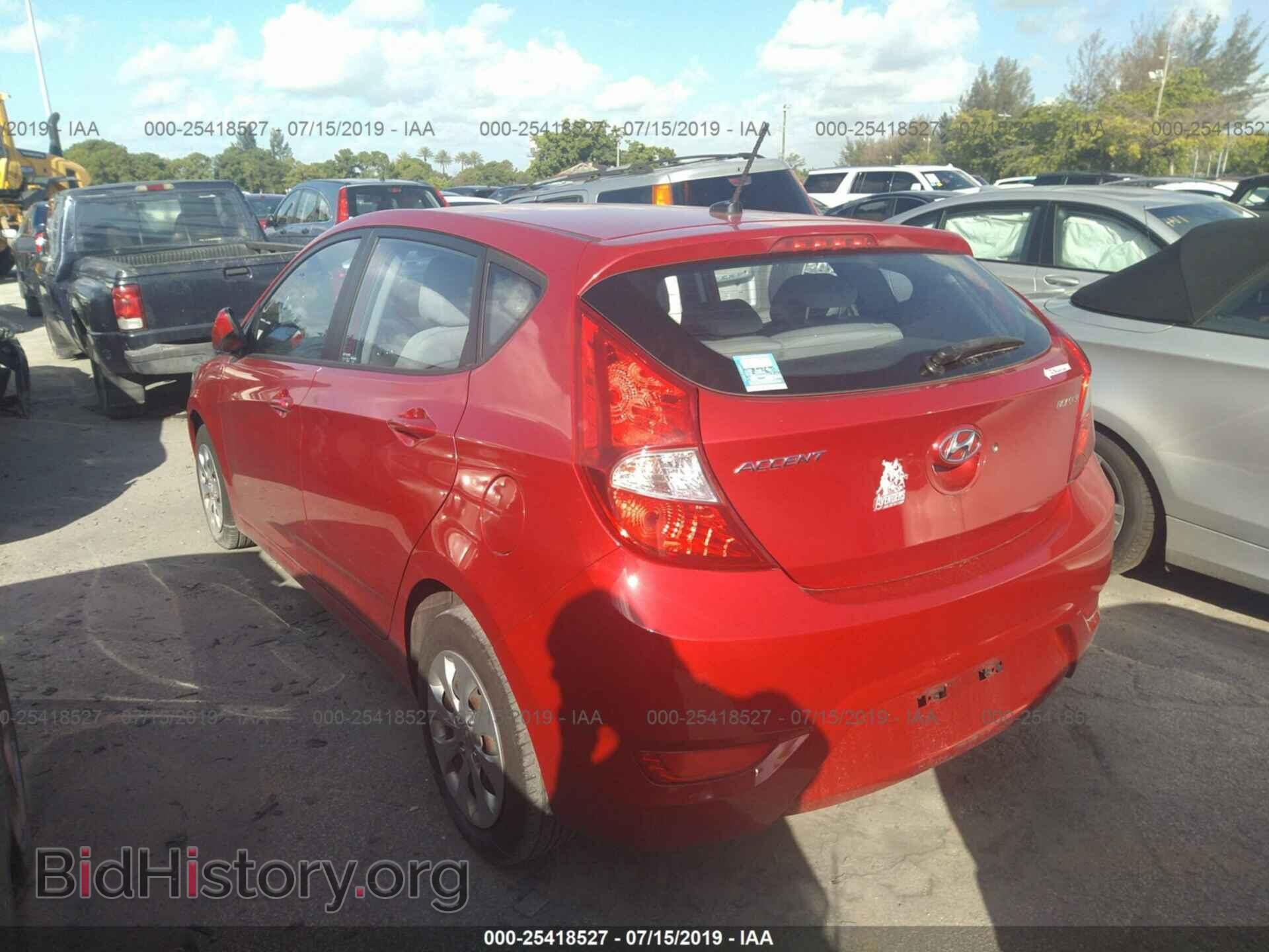 2015 HYUNDAI ACCENT - VIN: KMHCT5AE8FU224304 - Фото 3