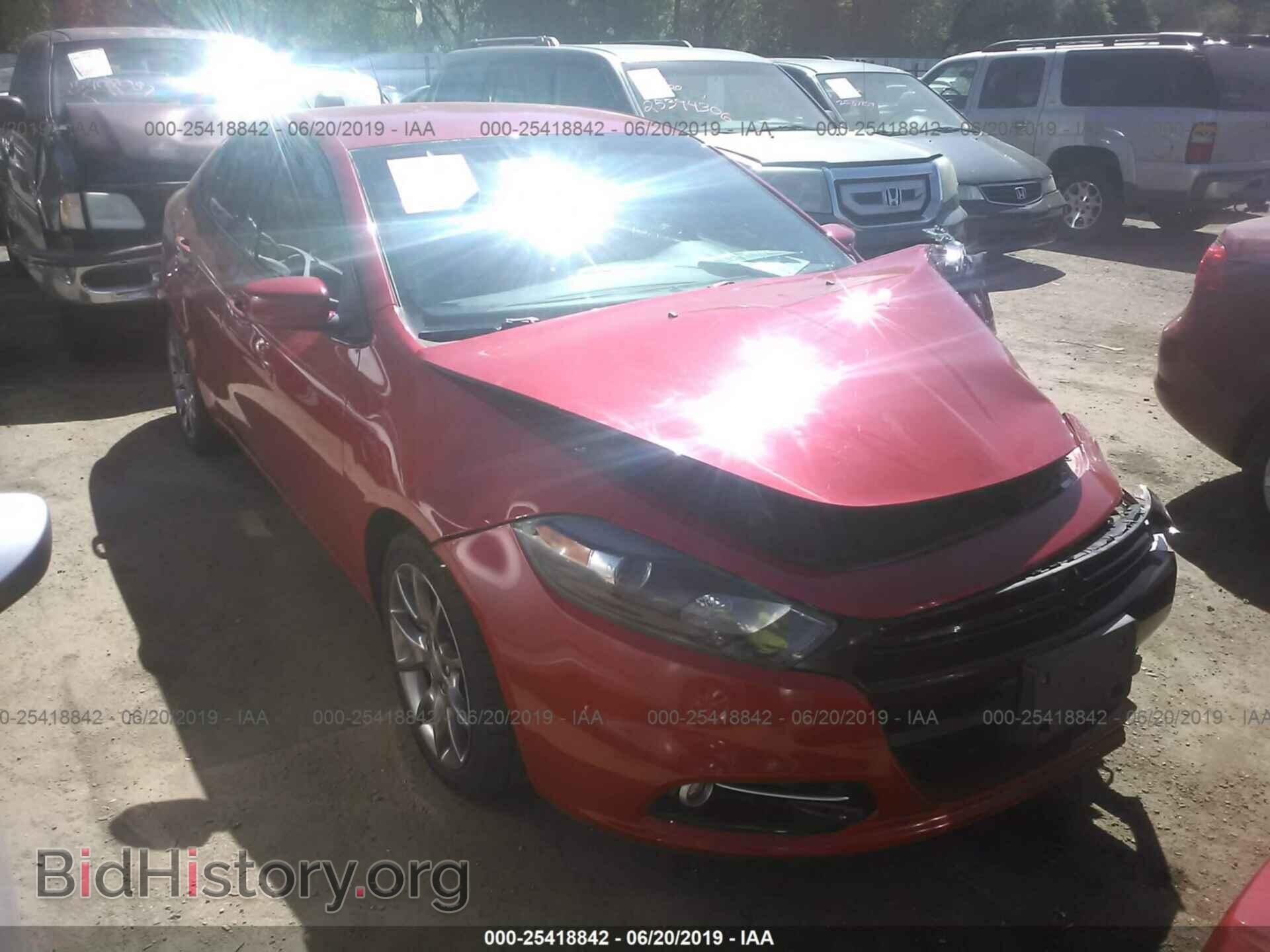 Photo 1C3CDFBA3DD333435 - DODGE DART 2013