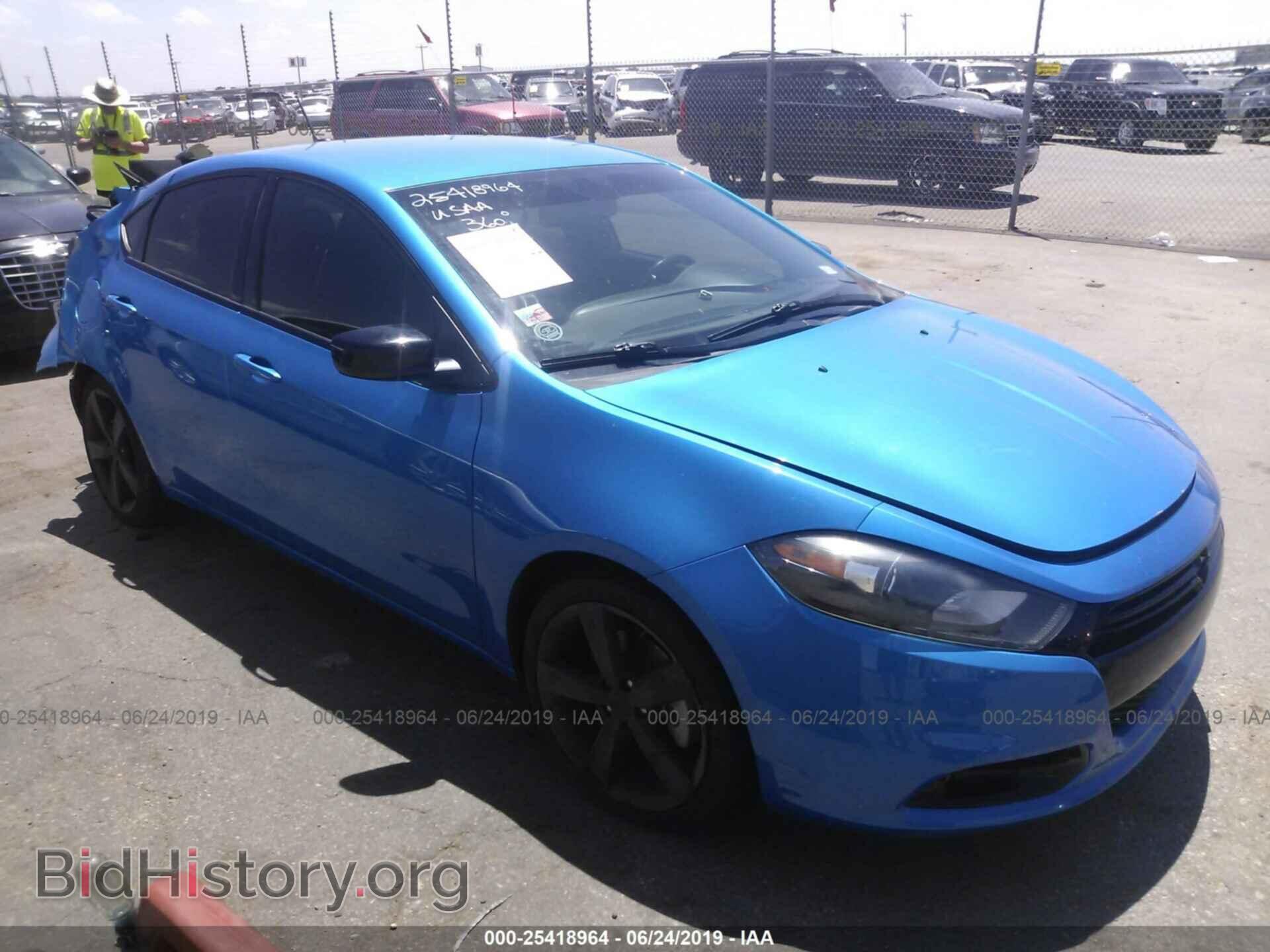 Фотография 1C3CDFBB5GD529017 - DODGE DART 2016