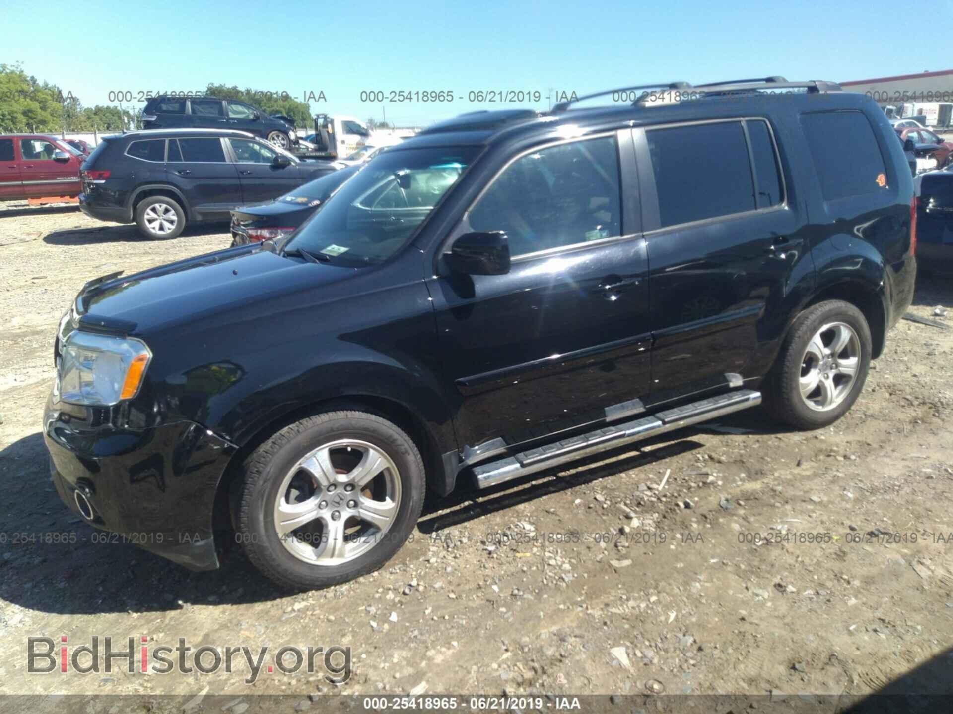 2012 HONDA PILOT - VIN: 5FNYF4H63CB018385 - Фото 2