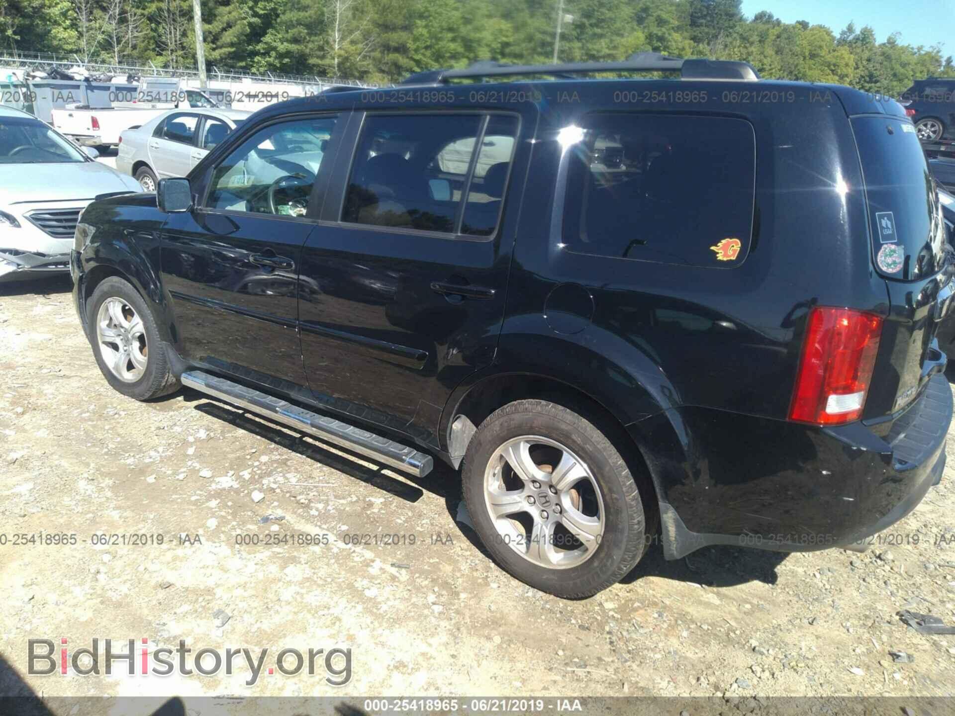 2012 HONDA PILOT - VIN: 5FNYF4H63CB018385 - Фото 3