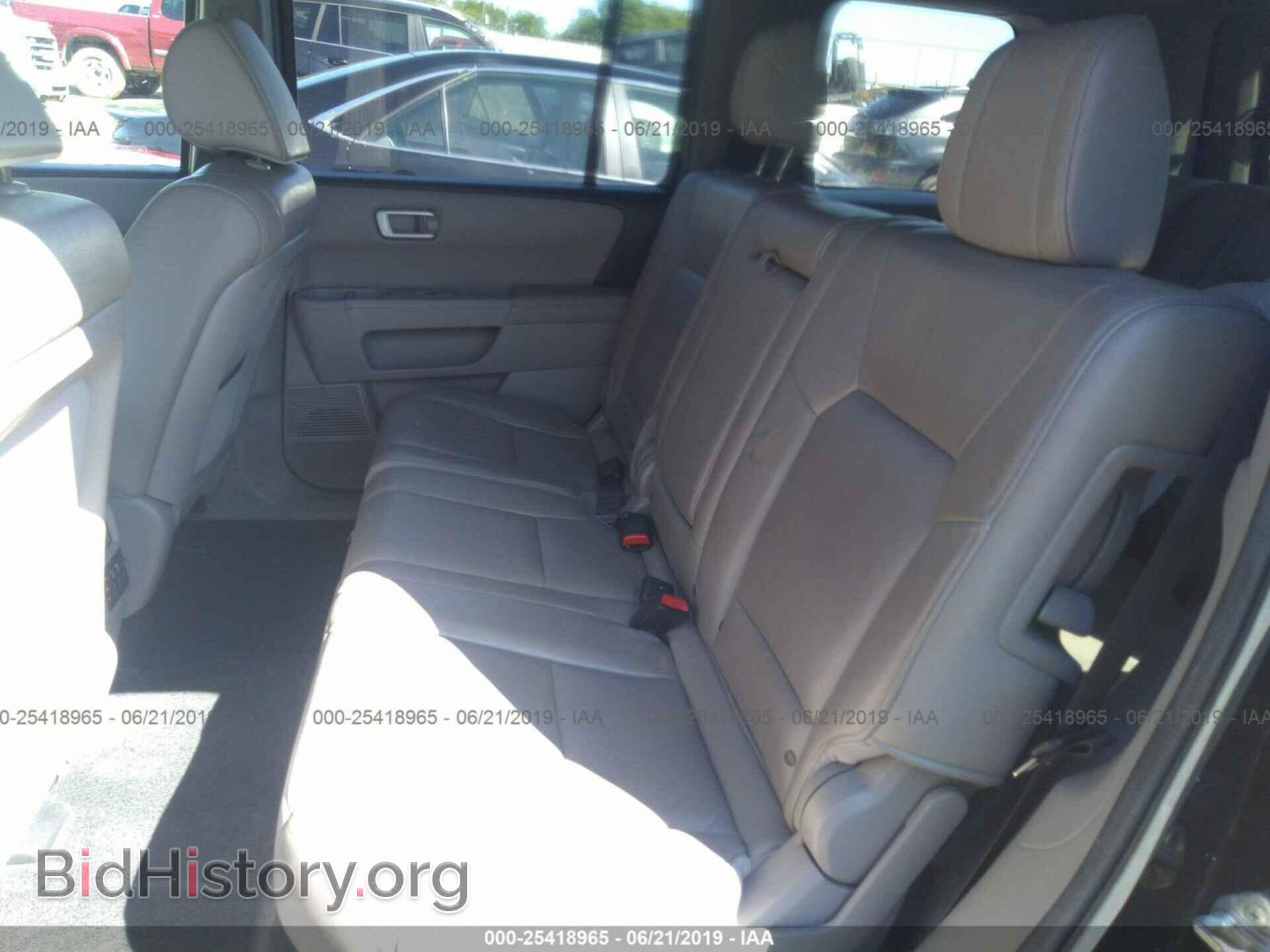 2012 HONDA PILOT - VIN: 5FNYF4H63CB018385 - Фото 8
