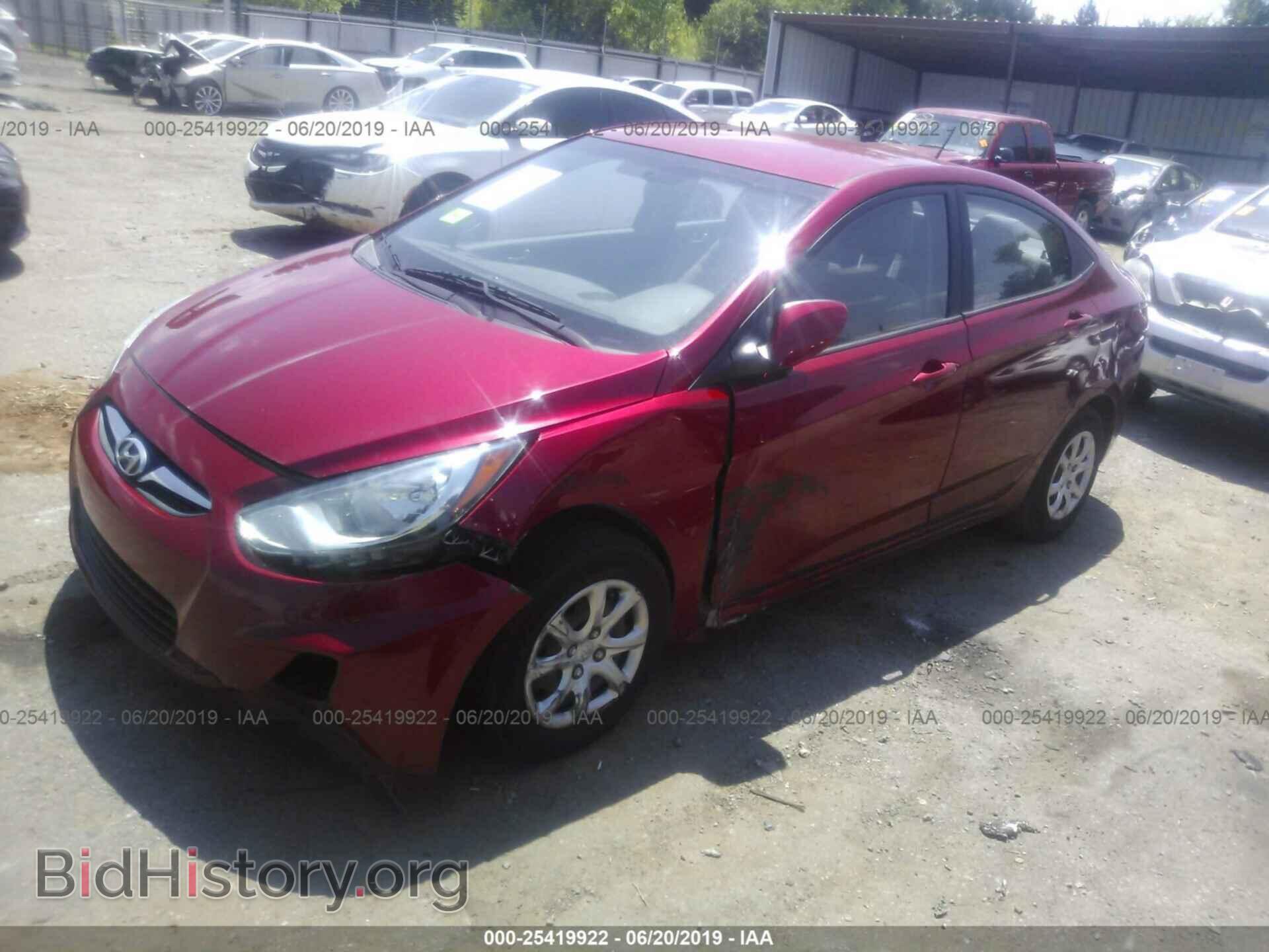 2013 HYUNDAI ACCENT - VIN: KMHCT4AE8DU464198 - Фото 2