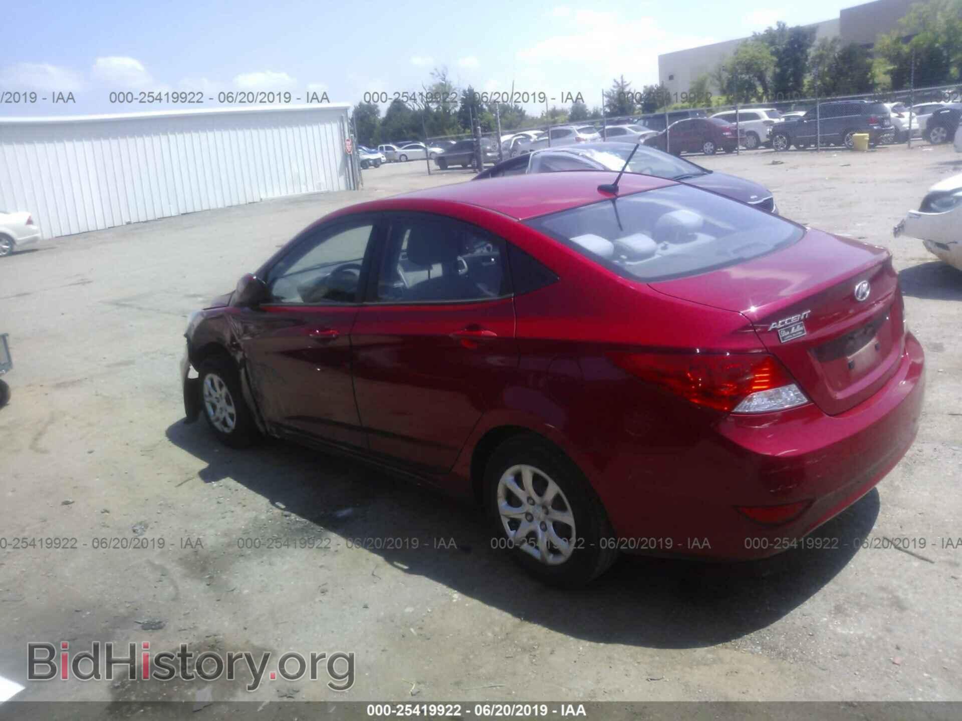 2013 HYUNDAI ACCENT - VIN: KMHCT4AE8DU464198 - Фото 3