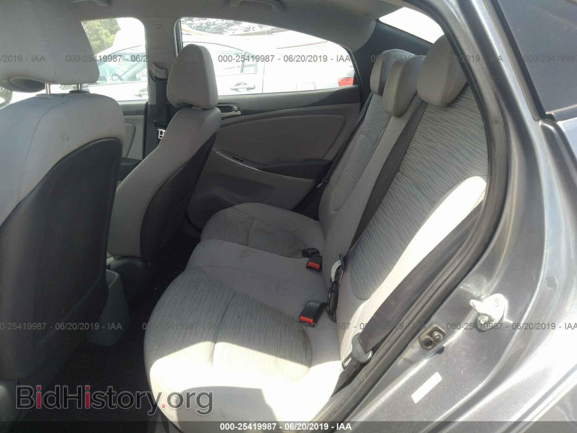 2015 HYUNDAI ACCENT - VIN: KMHCT4AE2FU916696 - Фото 8