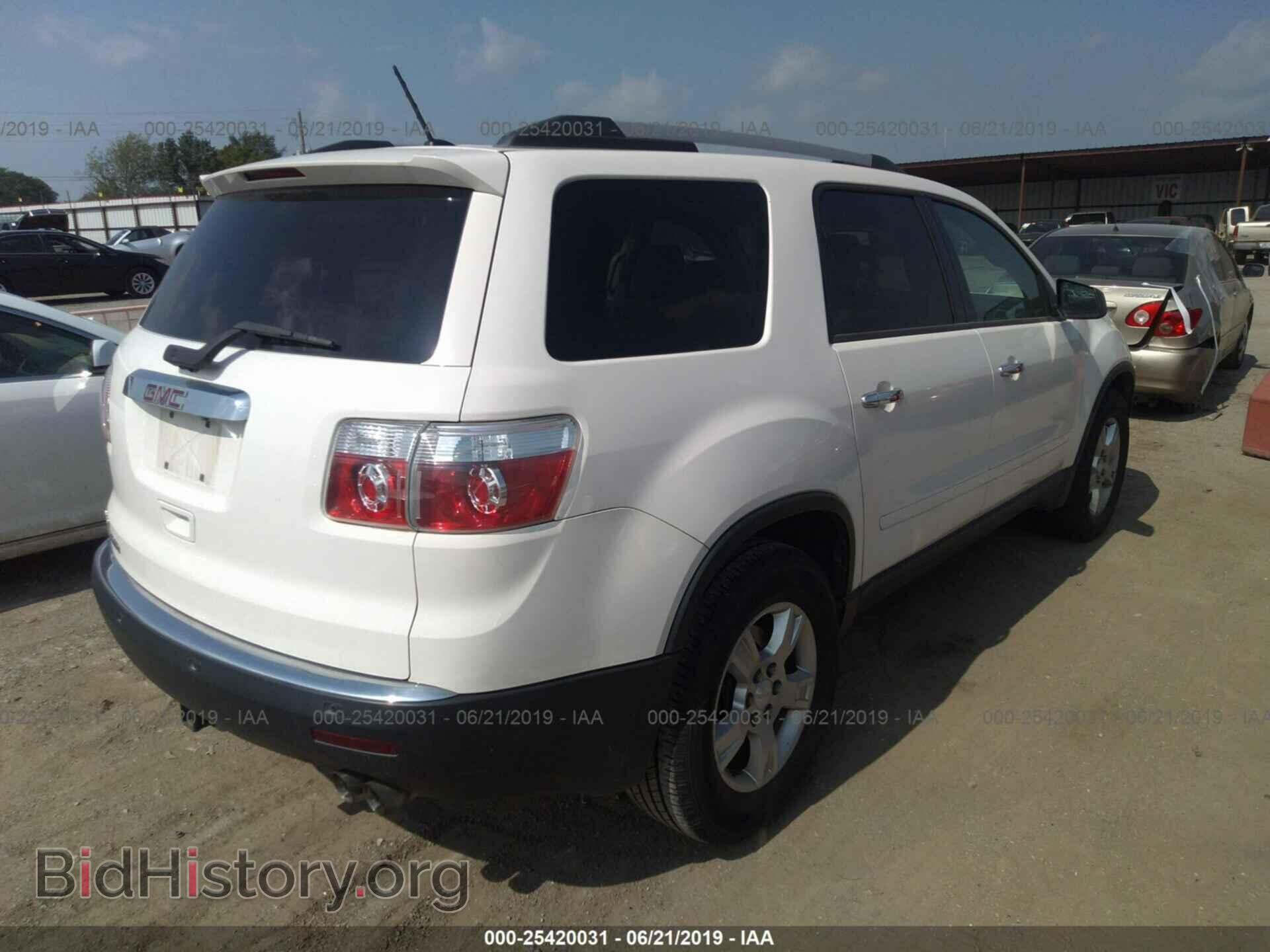 2010 GMC ACADIA - VIN: 1GKLRLED7AJ249086 - Фото 4