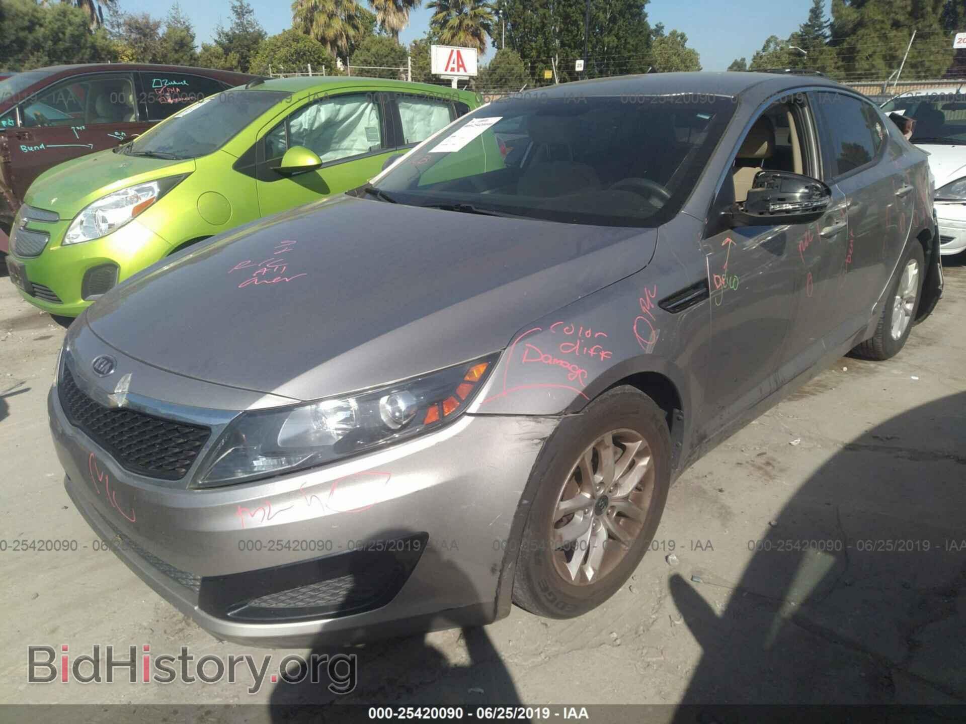 2011 KIA OPTIMA - VIN: KNAGM4A73B5053722 - Фото 2