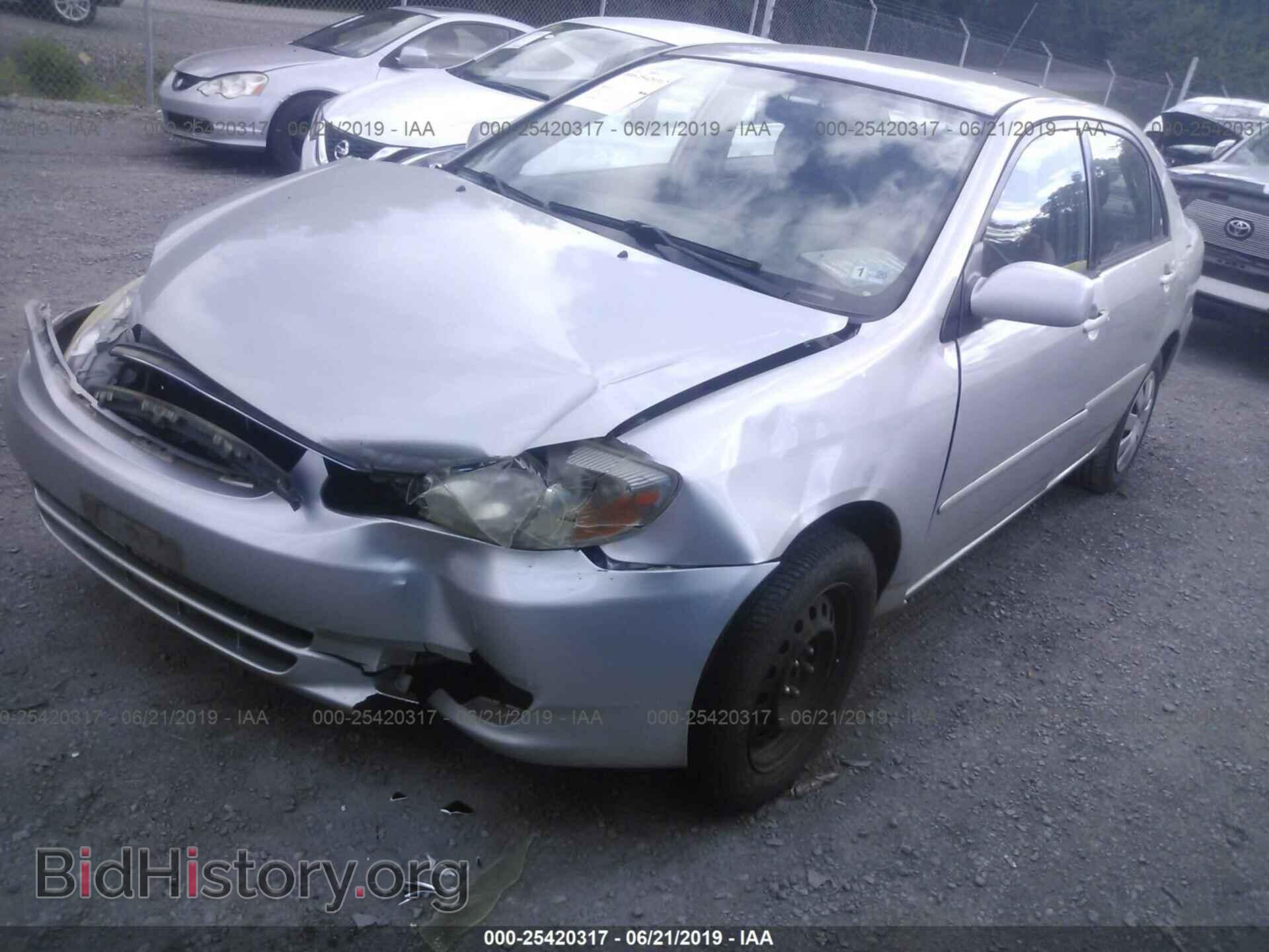 2003 TOYOTA COROLLA - VIN: 2T1BR32E23C135239 - Фото 2